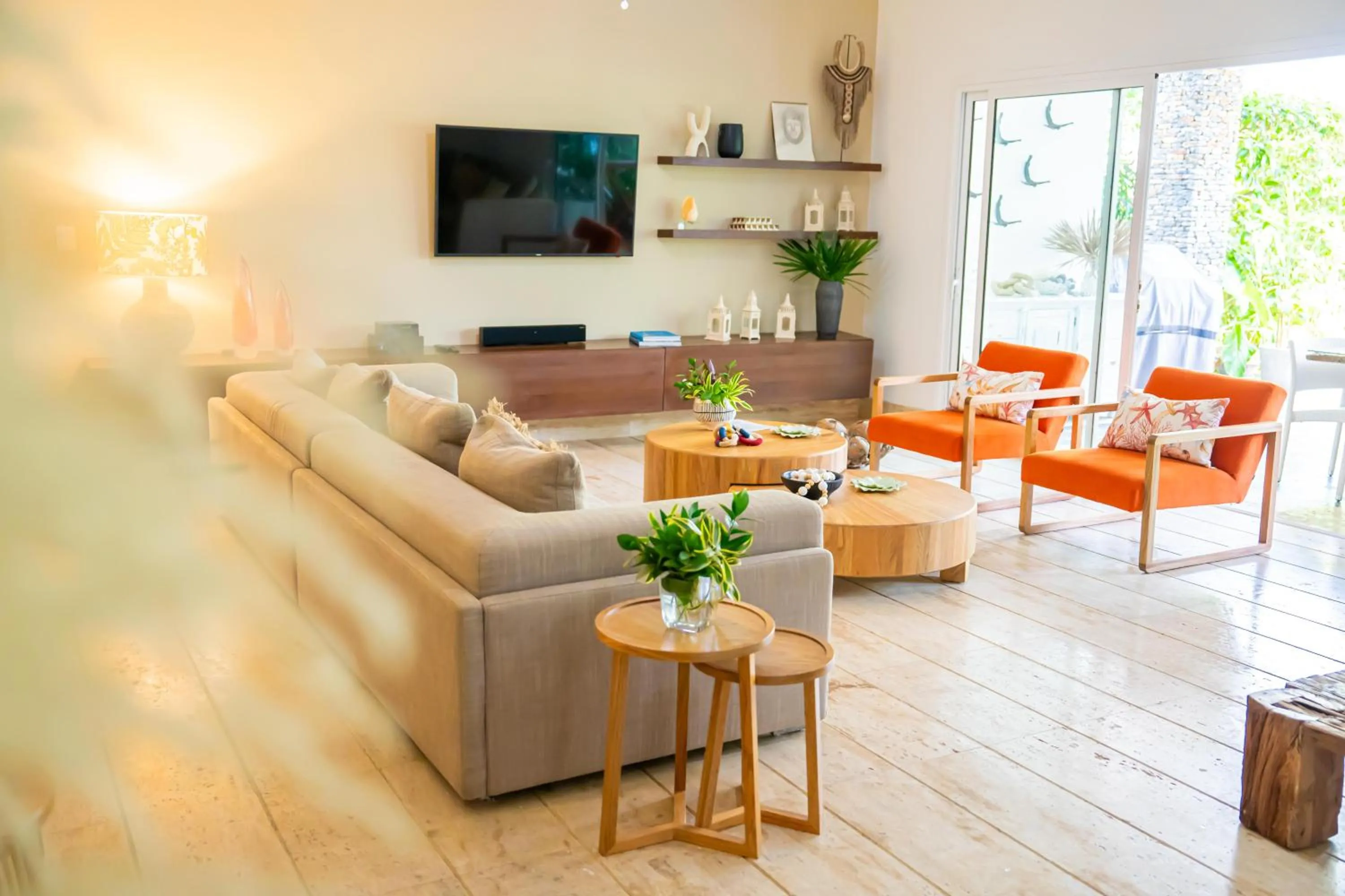 Living room in Xeliter Balcones del Atlantico - Las Terrenas