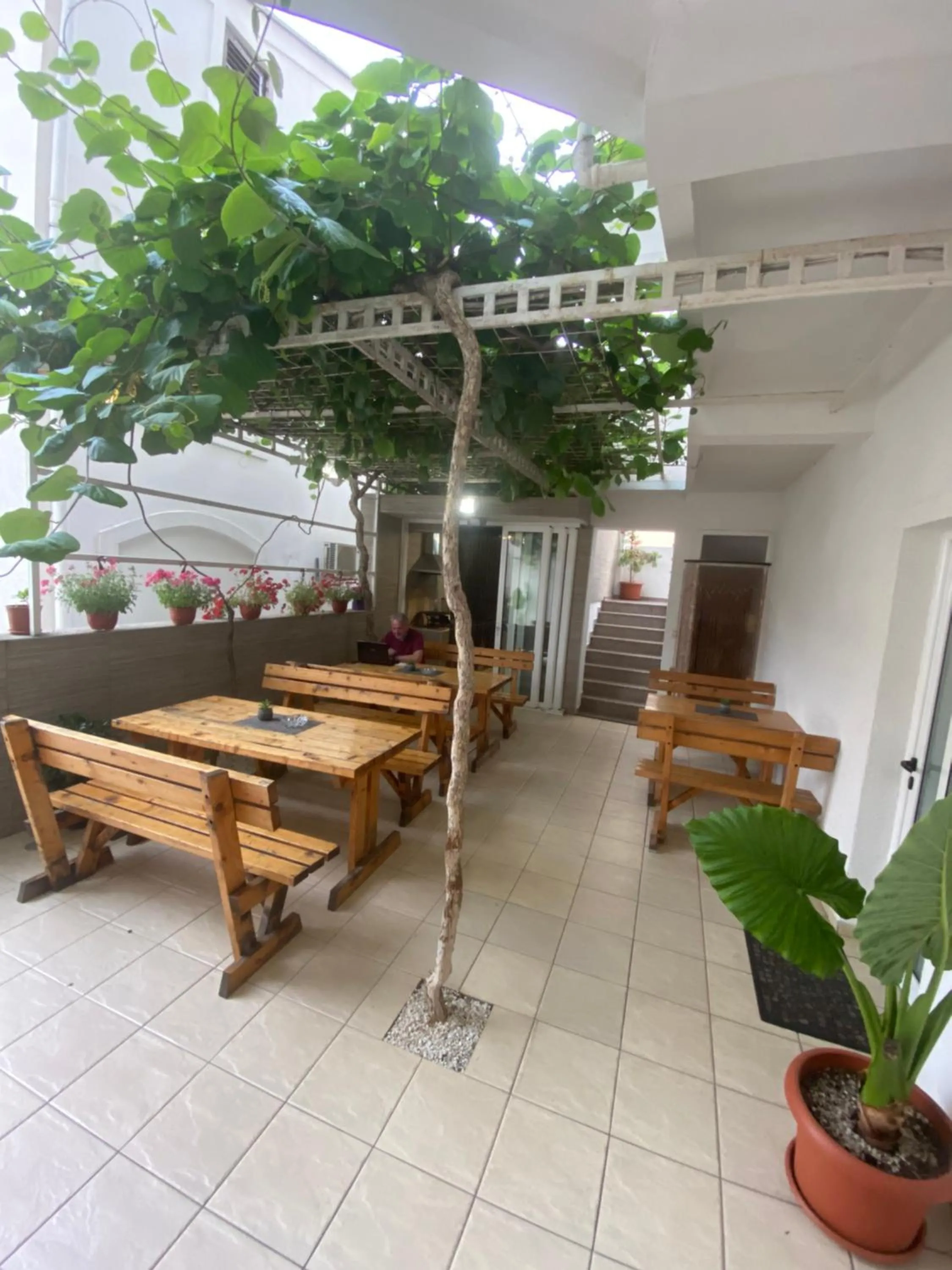 Property building in Azzuro apartments Budva