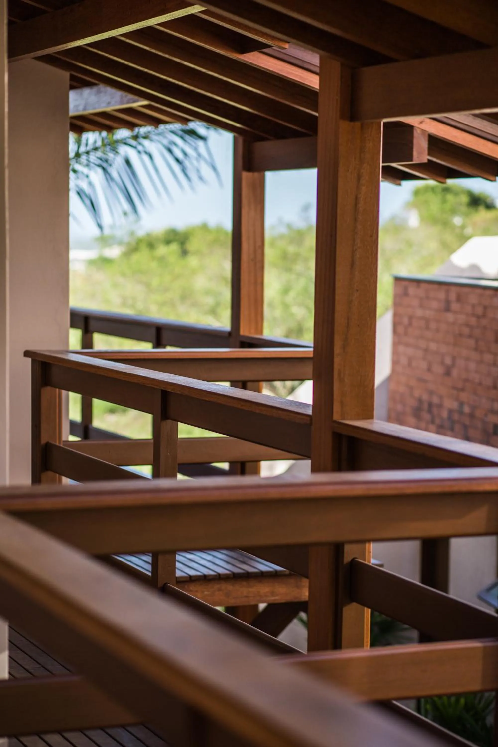 Balcony/Terrace in Pousada Areias do Rosa