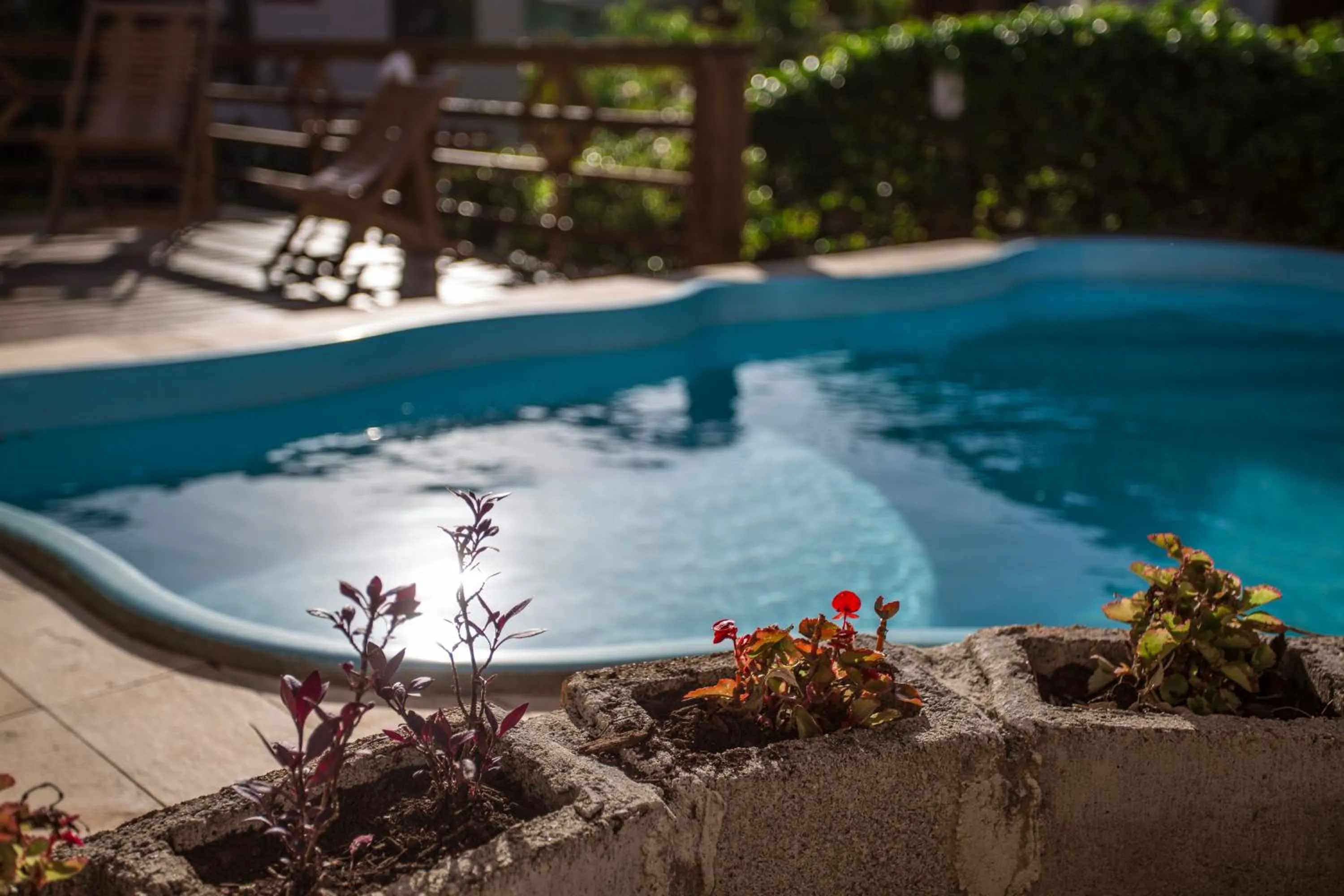 Swimming pool in Pousada Areias do Rosa