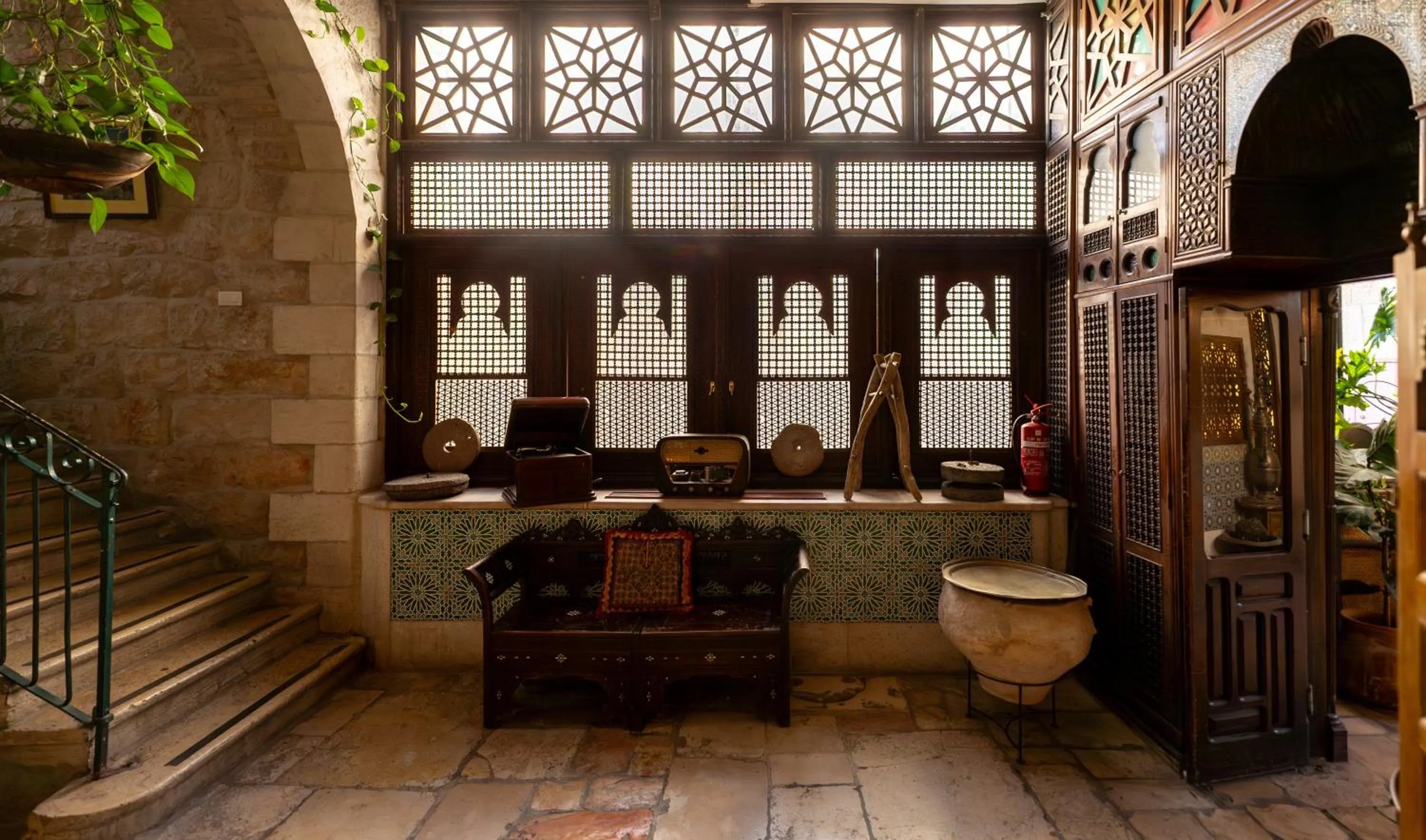 Living room in Jerusalem Hotel