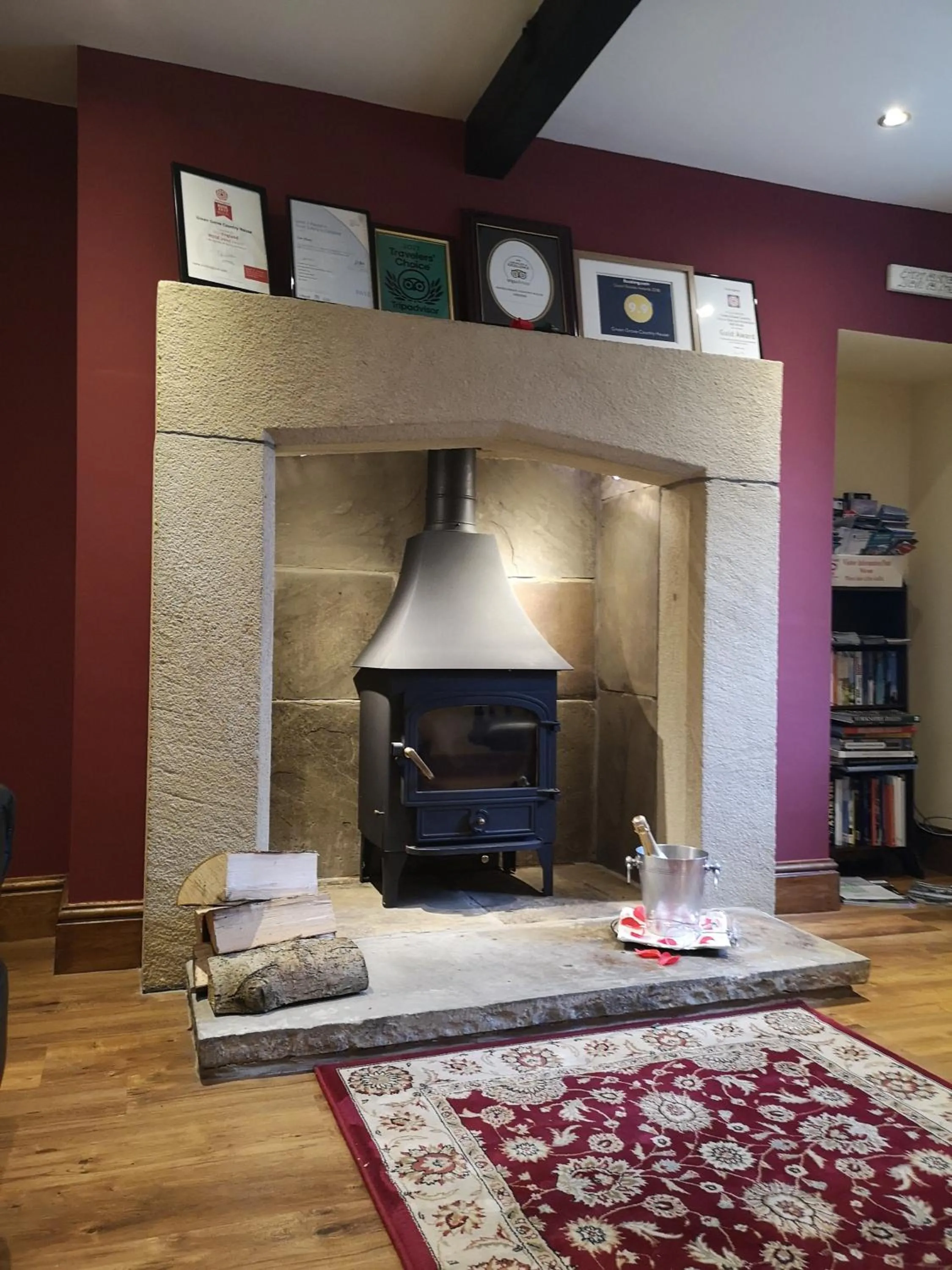 Seating area in Green Grove Country House