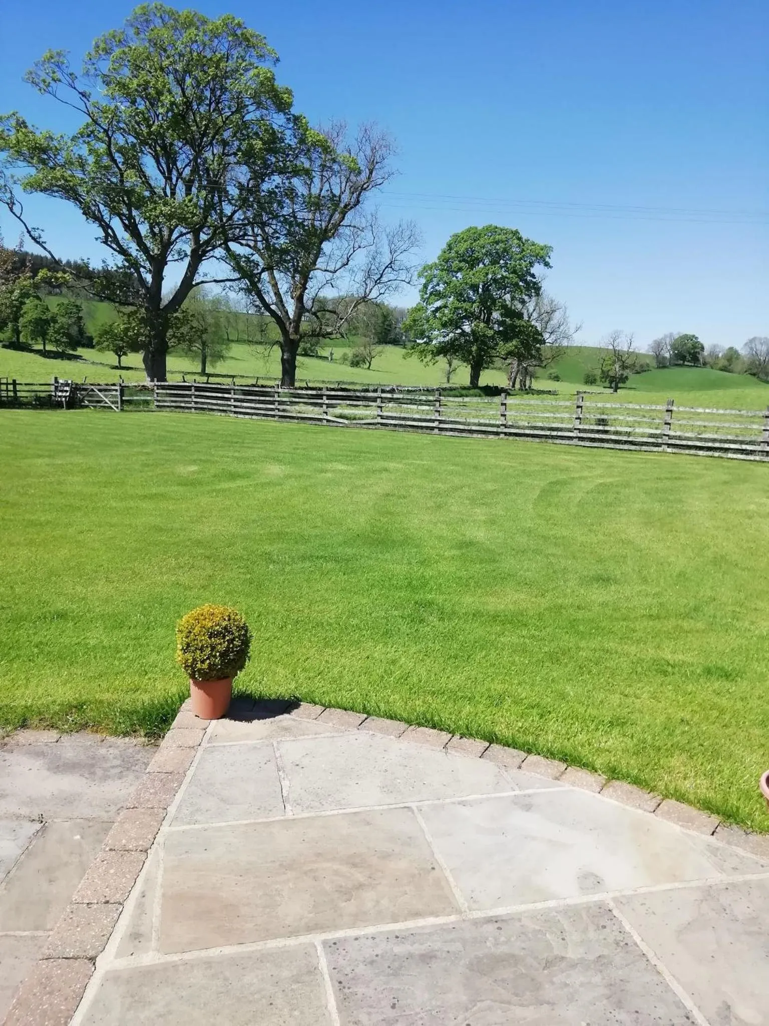 Garden in Green Grove Country House