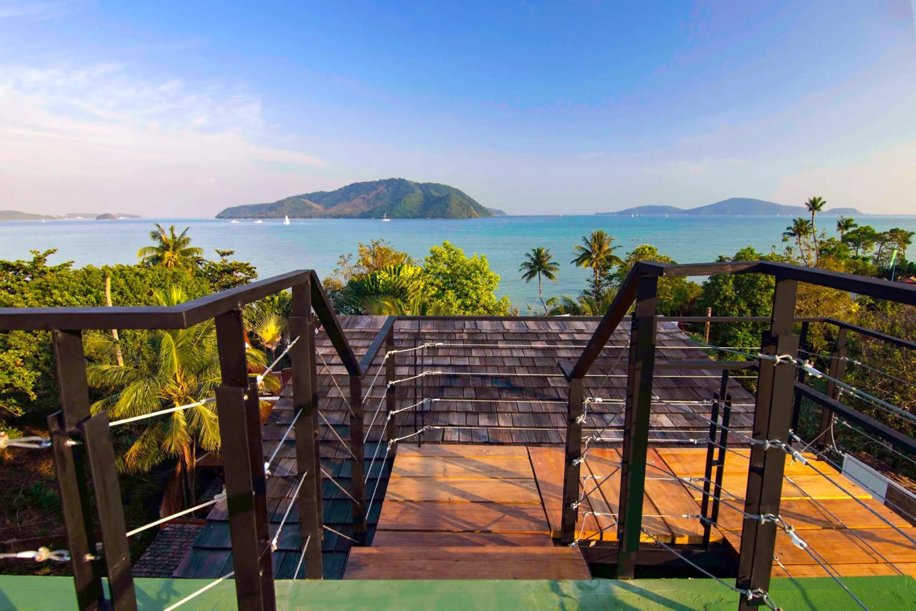 Balcony/Terrace in Amazing 5br, Seaview private PoolVilla by Intira Villas