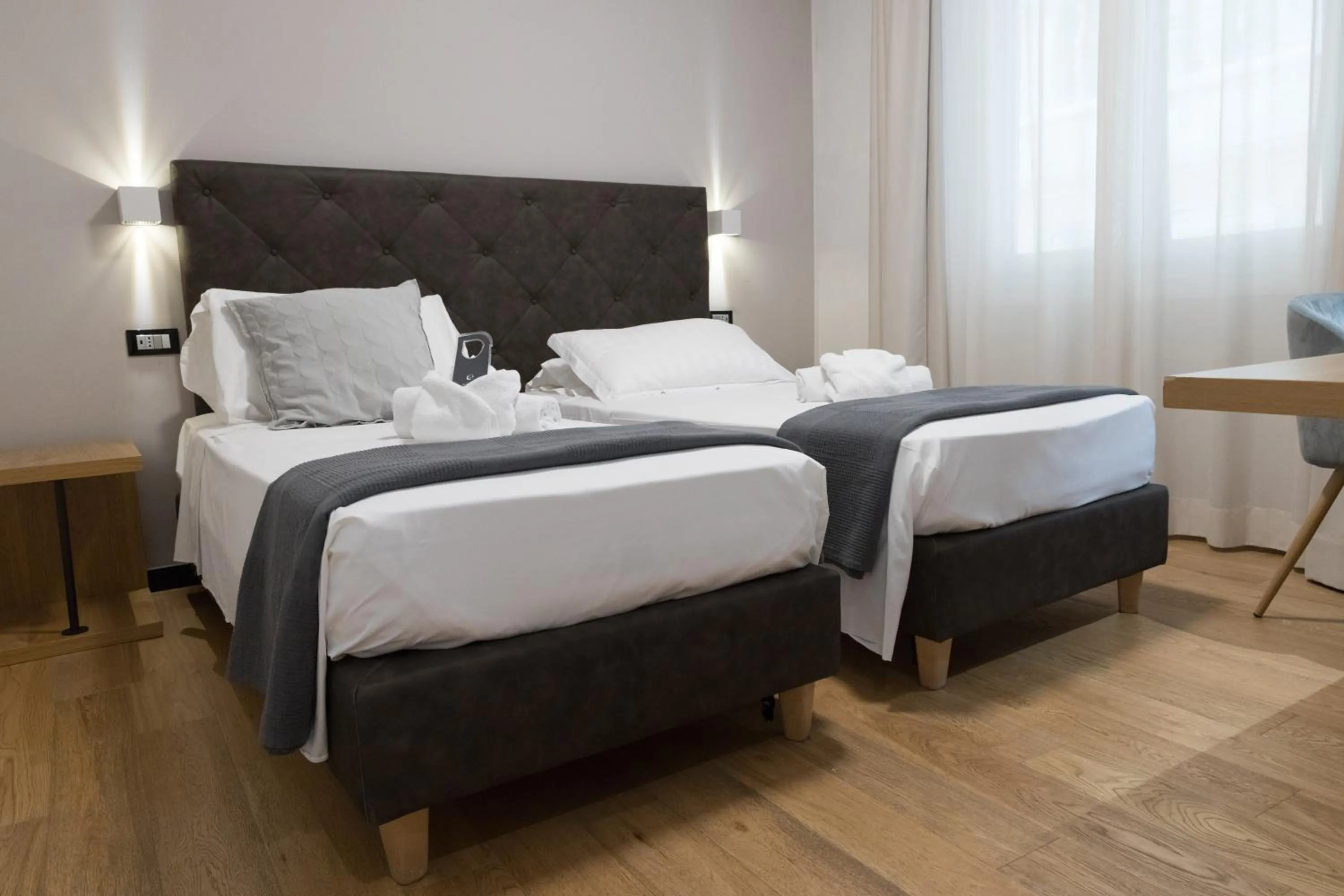 Bedroom, Bed in Hotel Doria