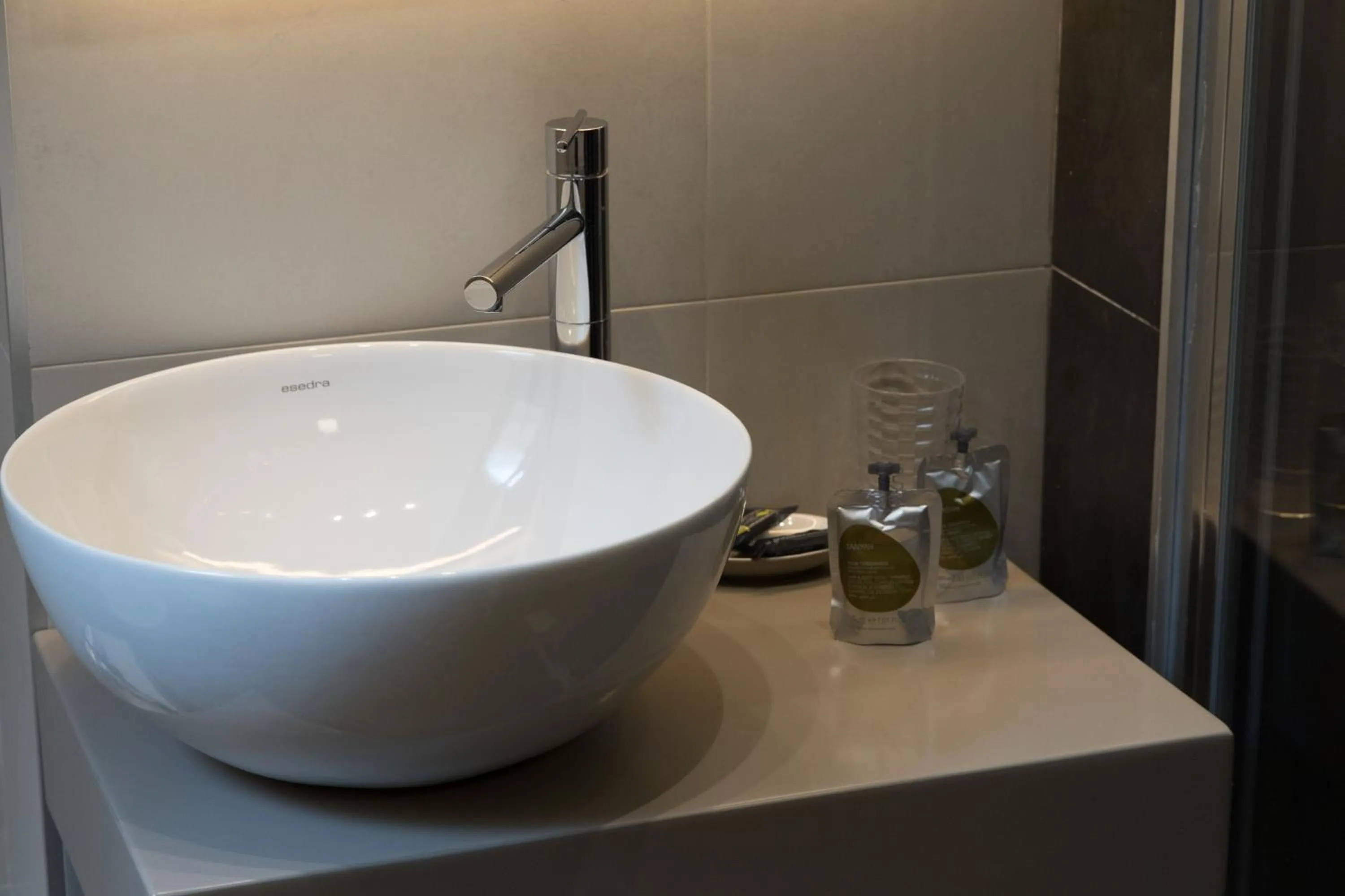 Bathroom in Hotel Doria