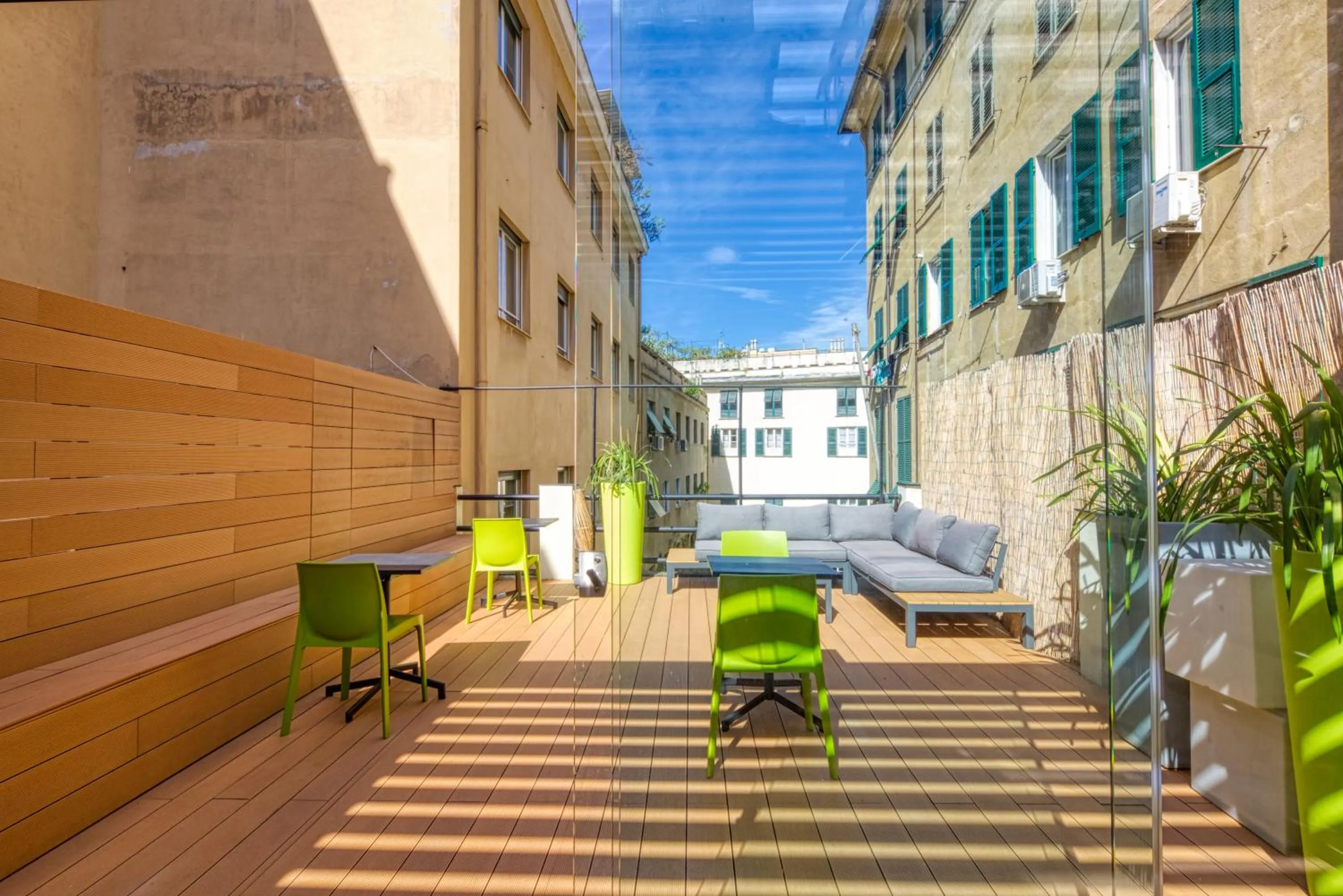 Balcony/Terrace in Hotel Doria