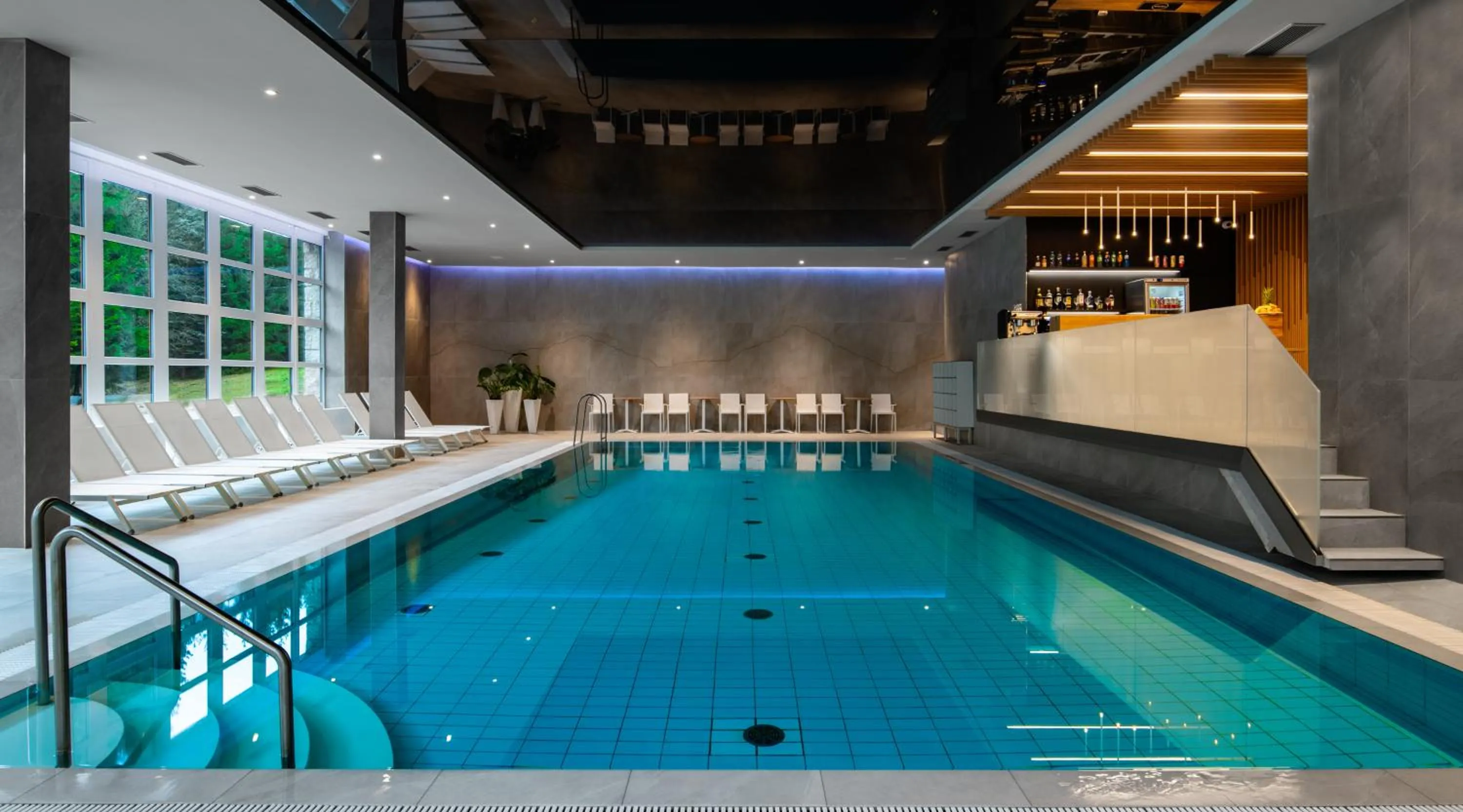 Swimming pool in Wellness Hotel Svornost