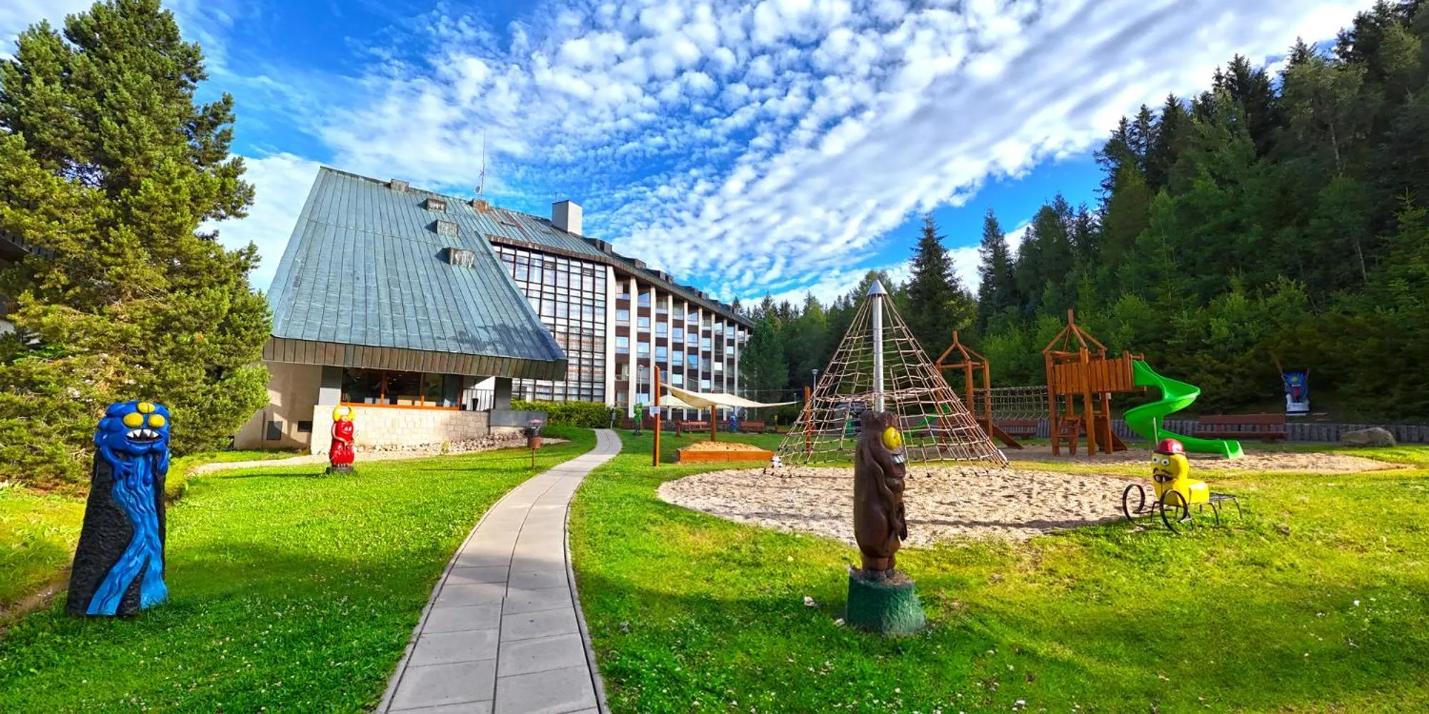 Children play ground in Wellness Hotel Svornost