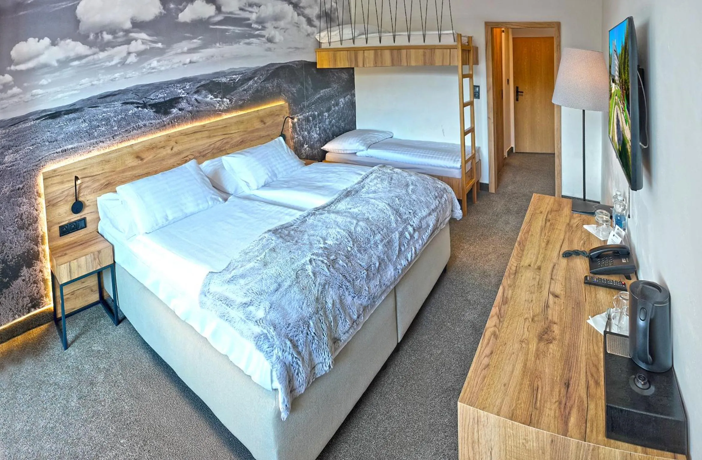 Photo of the whole room, Bed in Wellness Hotel Svornost