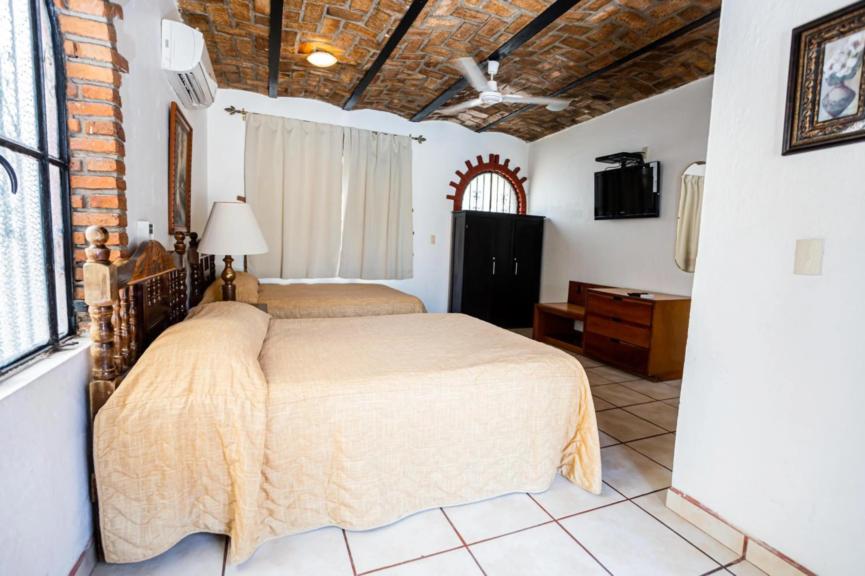 Bed in Bungalows Maria Teresa