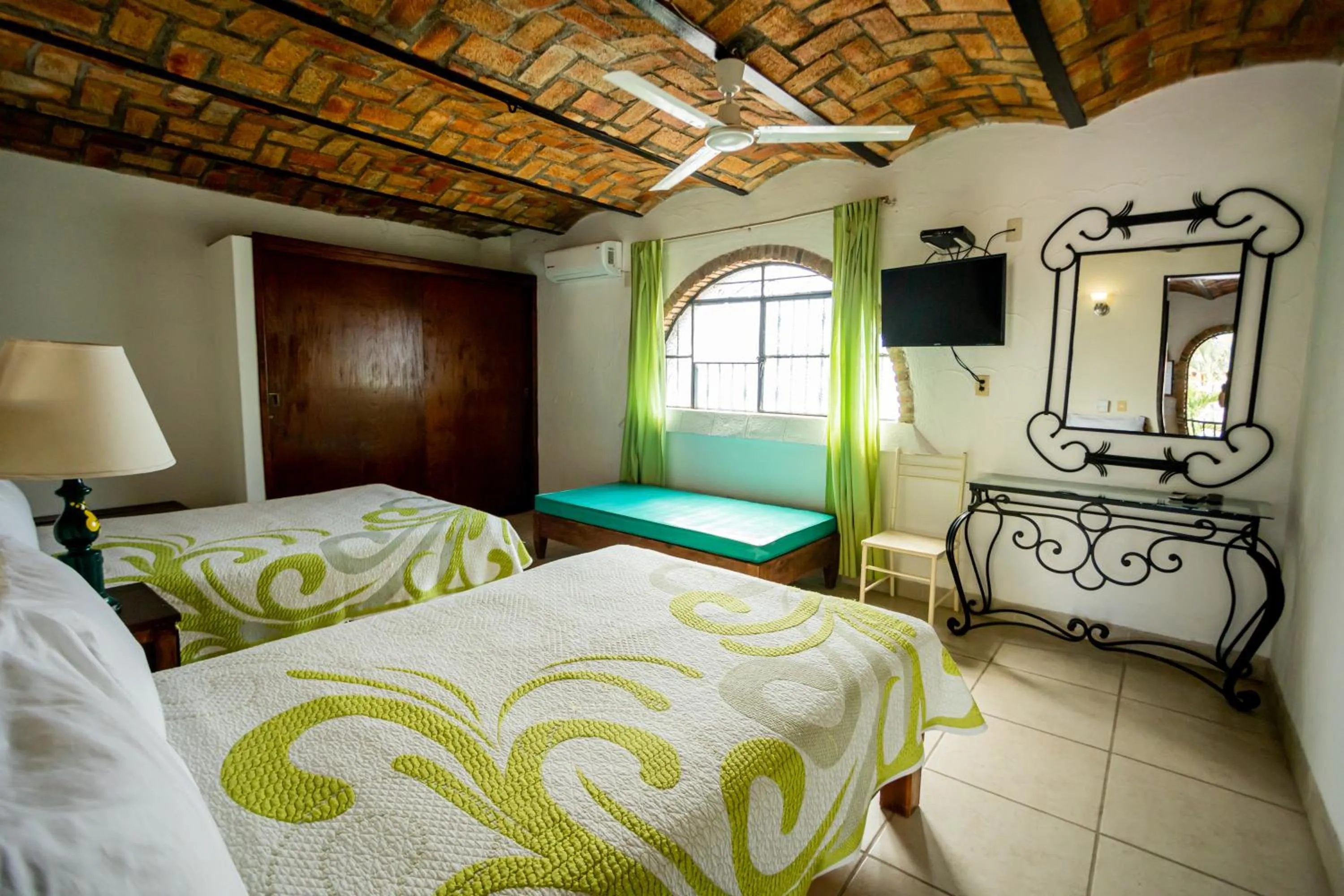 Bed in Bungalows Maria Teresa