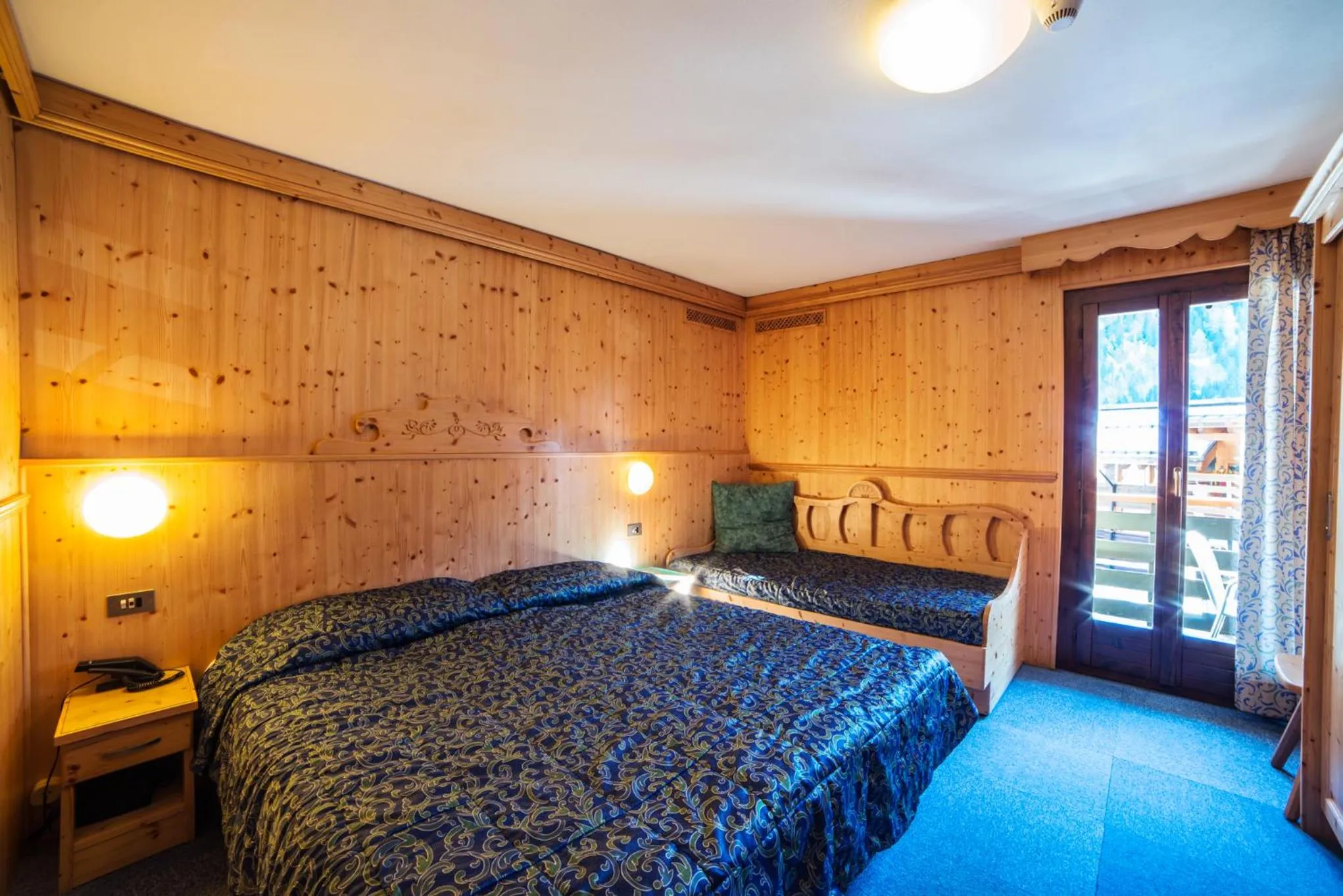 Bedroom, Bed in Hotel Cime D'Oro