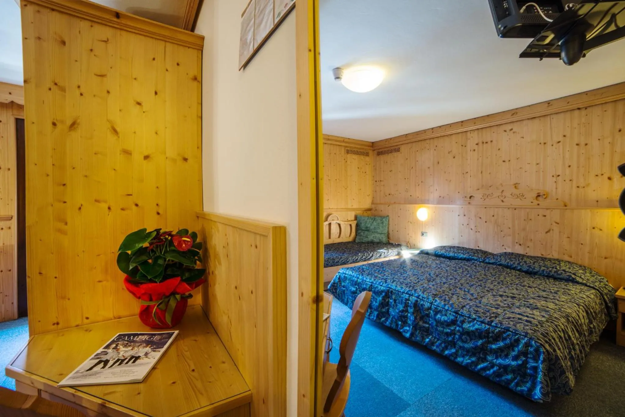 Bedroom, Bed in Hotel Cime D'Oro