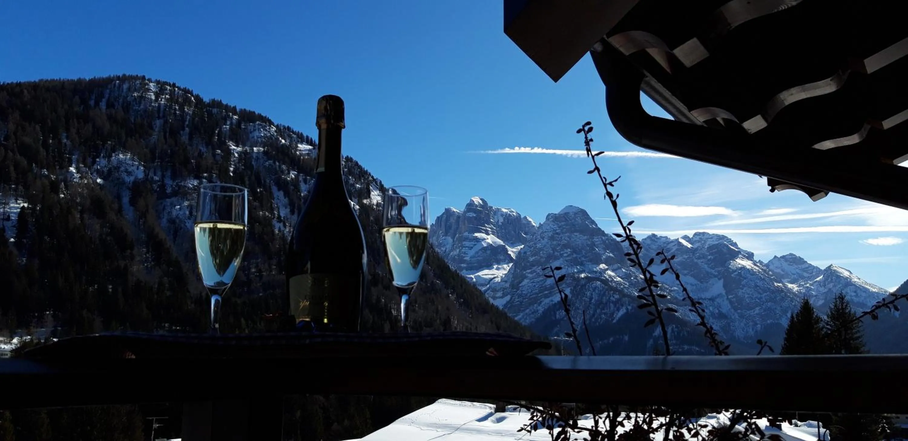 Mountain view in Hotel Cime D'Oro