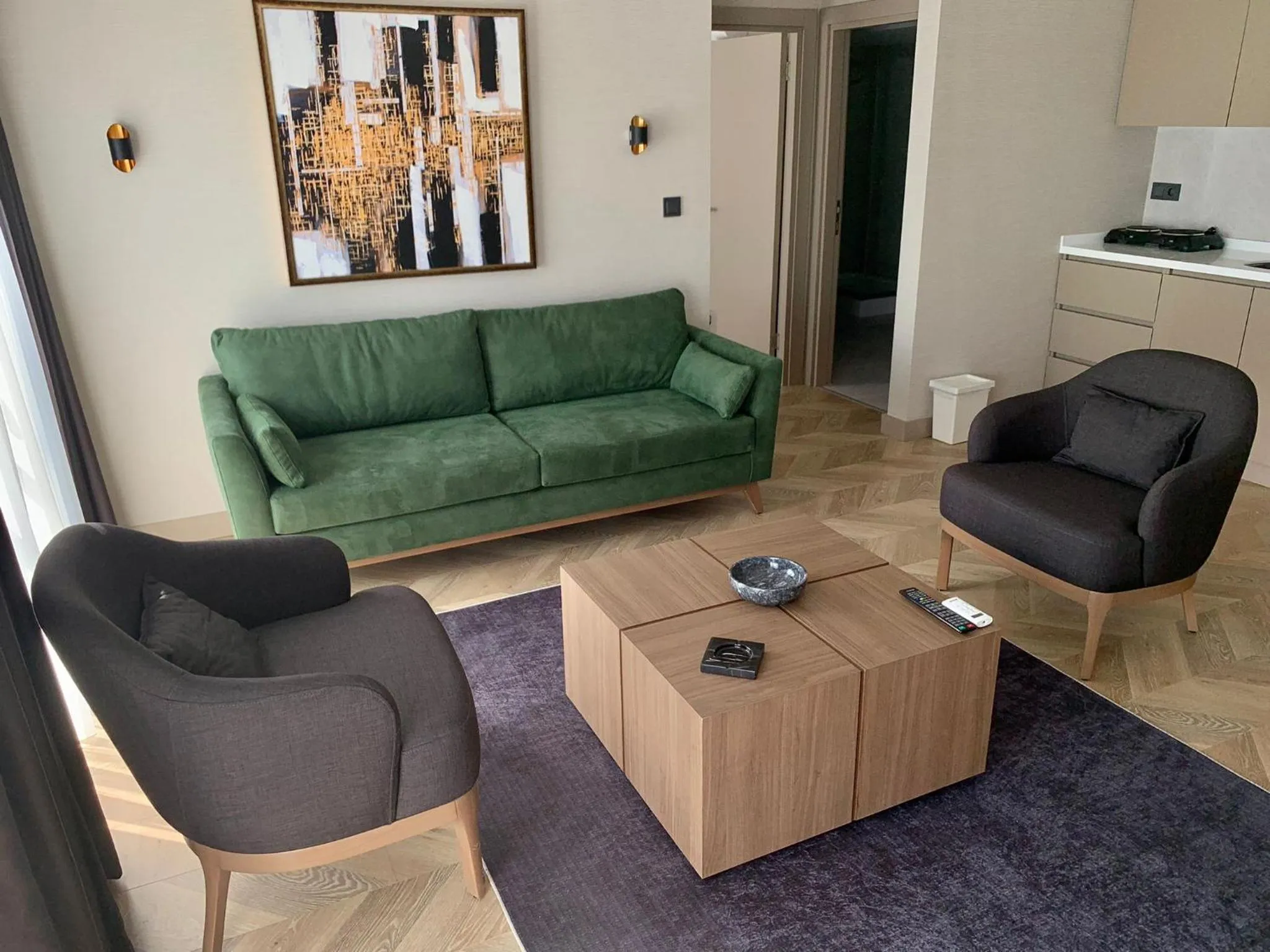 Living room in Istanbul Park Hotel