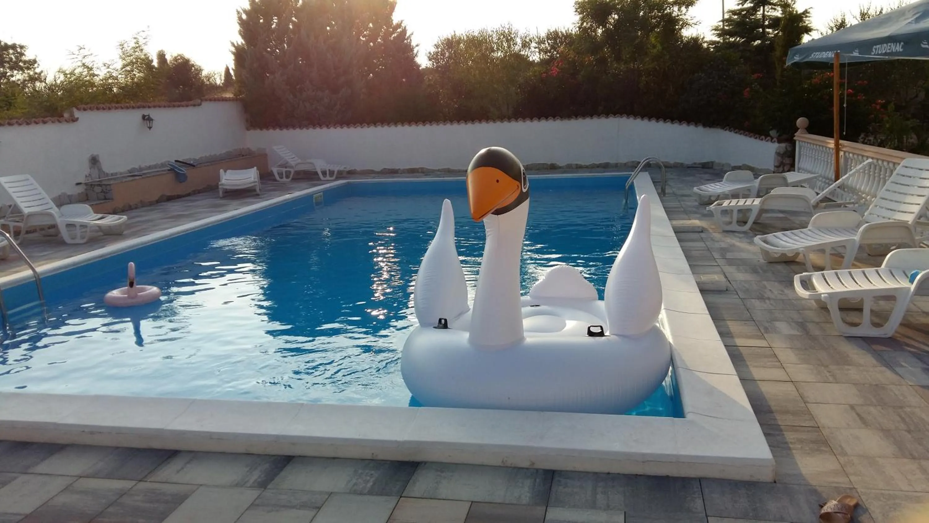 Swimming pool in Hotel Aurora