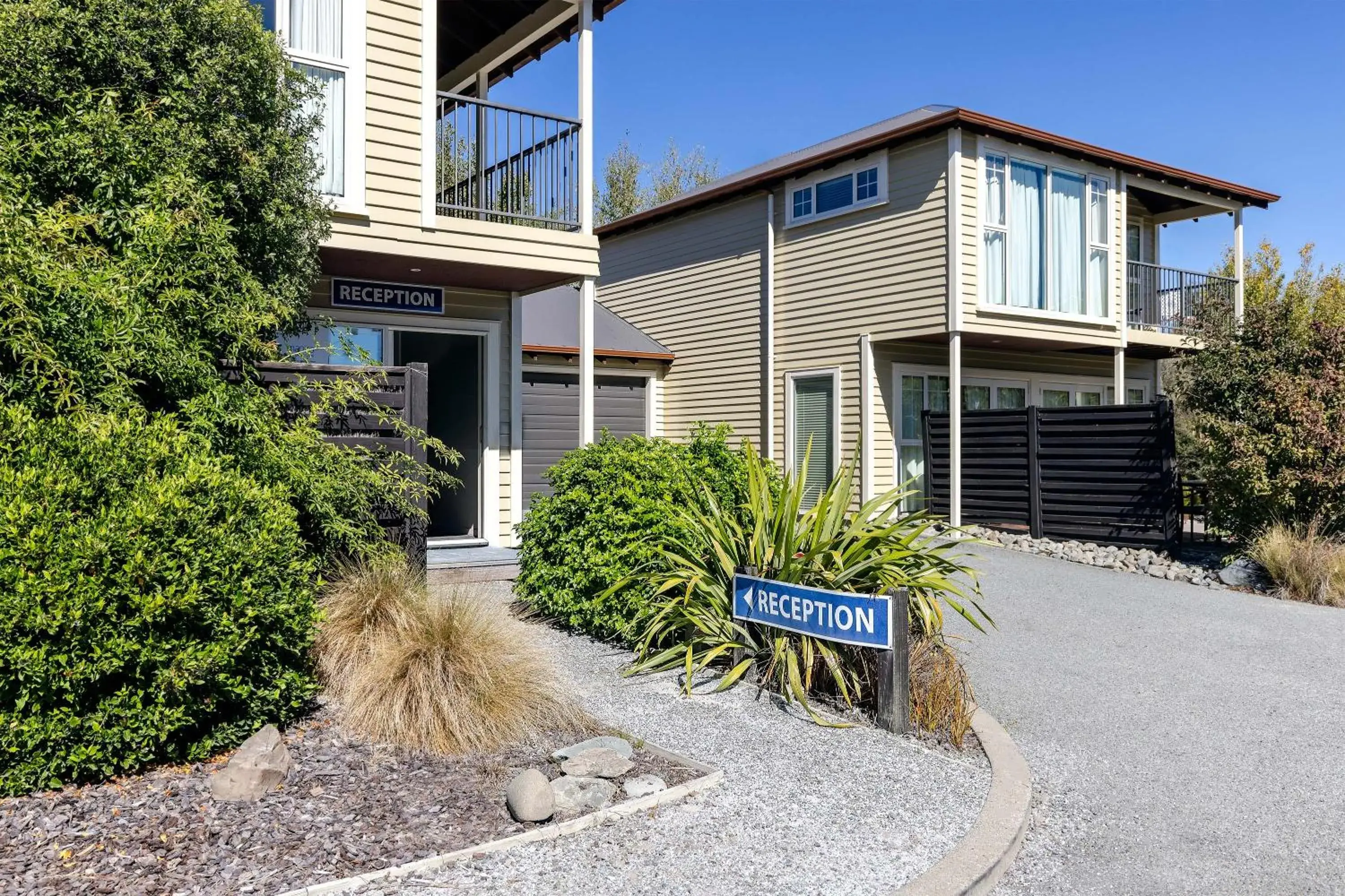 Property building in Mantra Lake Tekapo Property building in Mantra Lake Tekapo