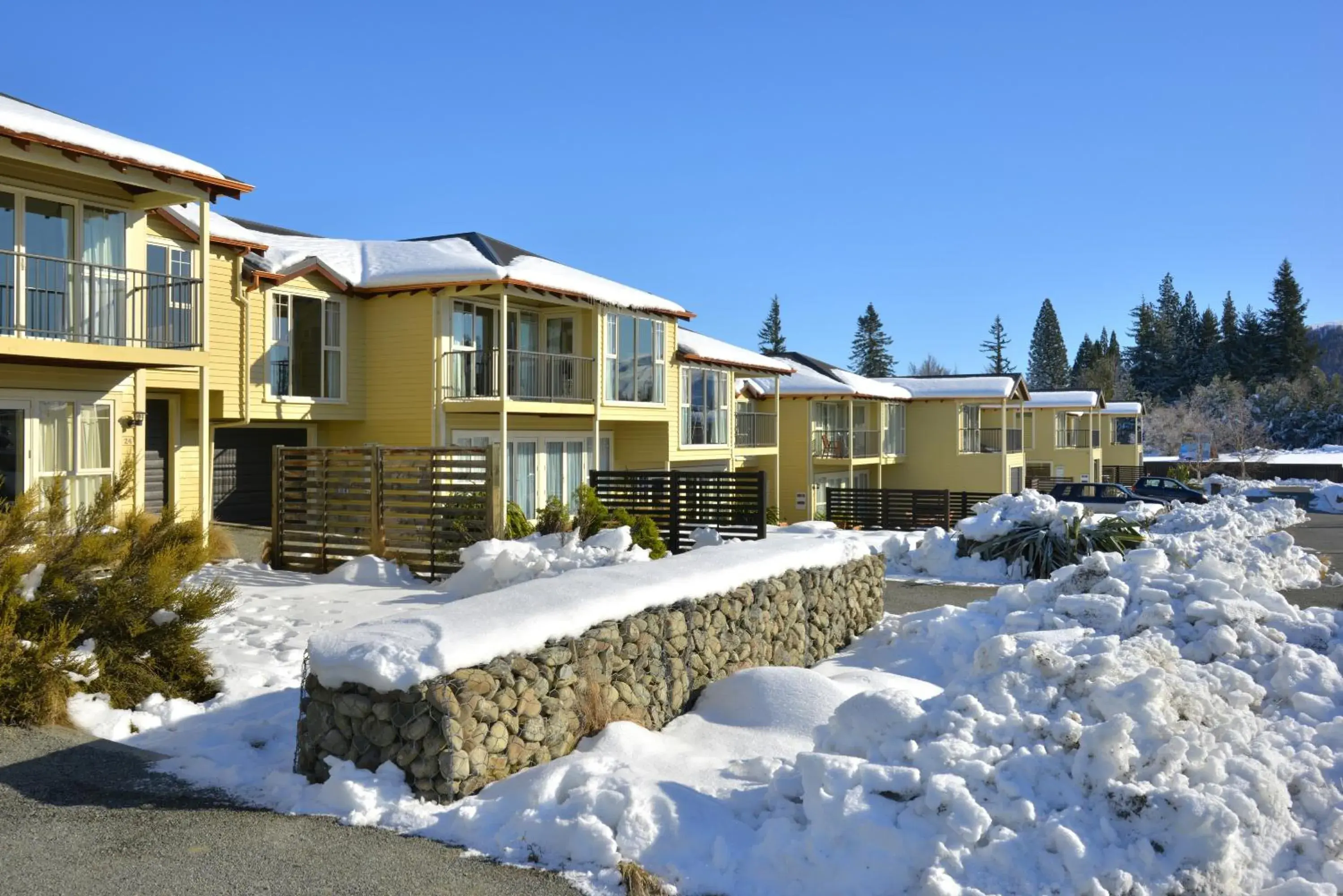Property building in Mantra Lake Tekapo Property building in Mantra Lake Tekapo