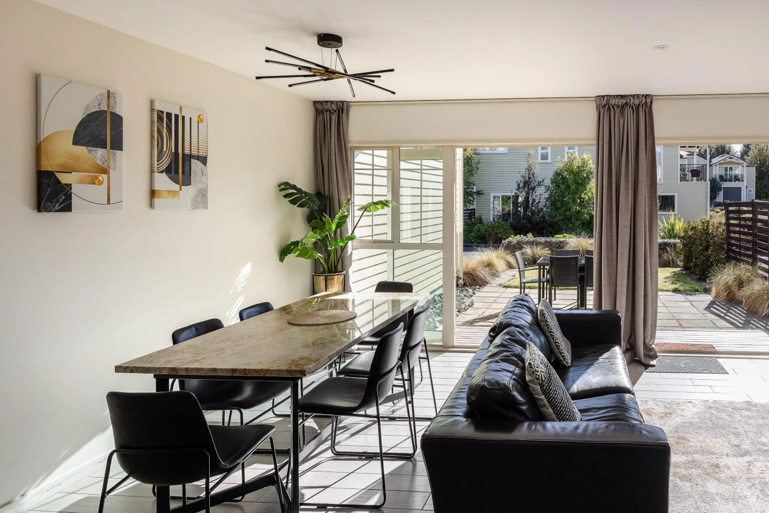 Living room in Mantra Lake Tekapo