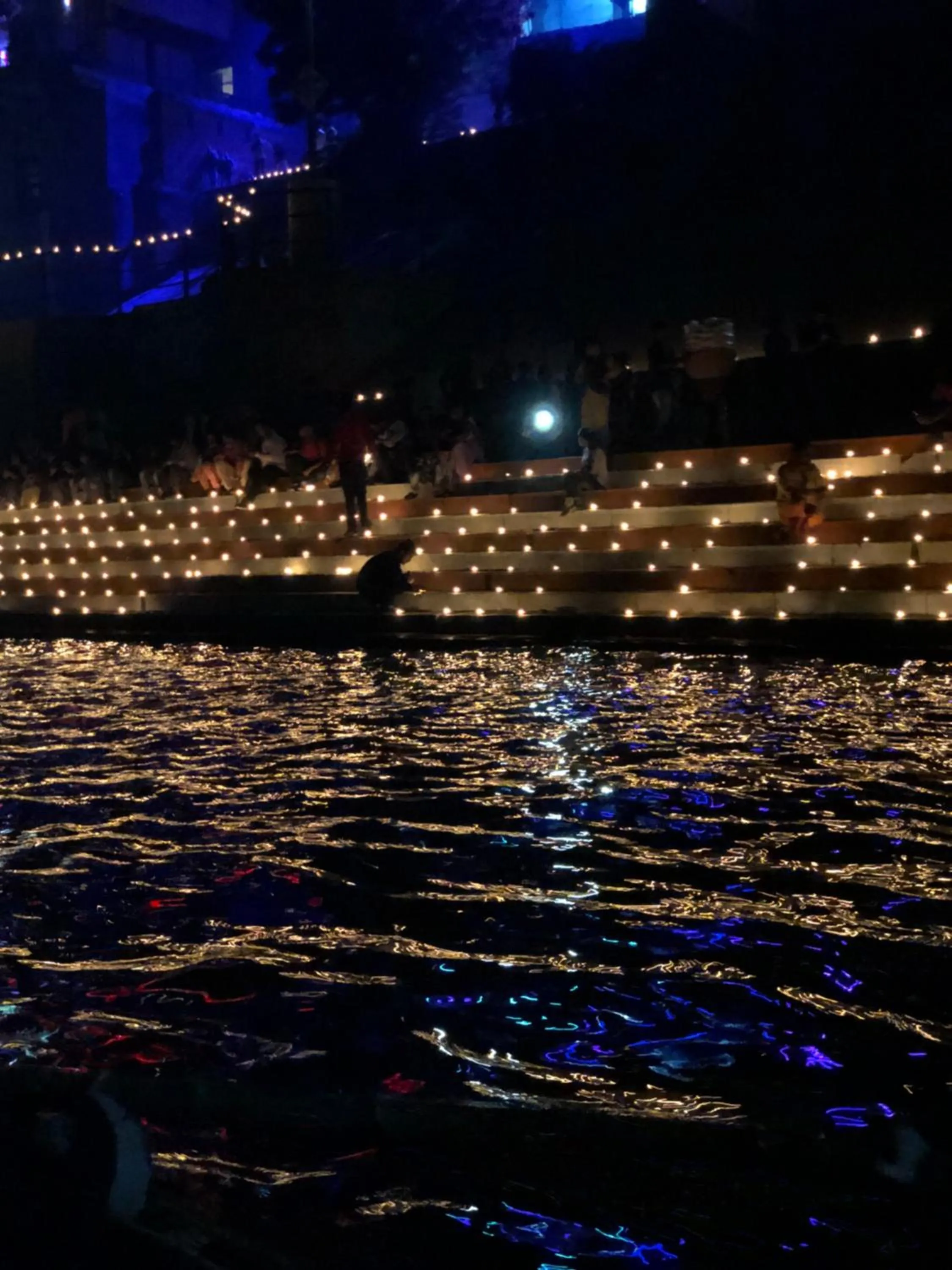 Natural landscape in Backpackers Park Varanasi