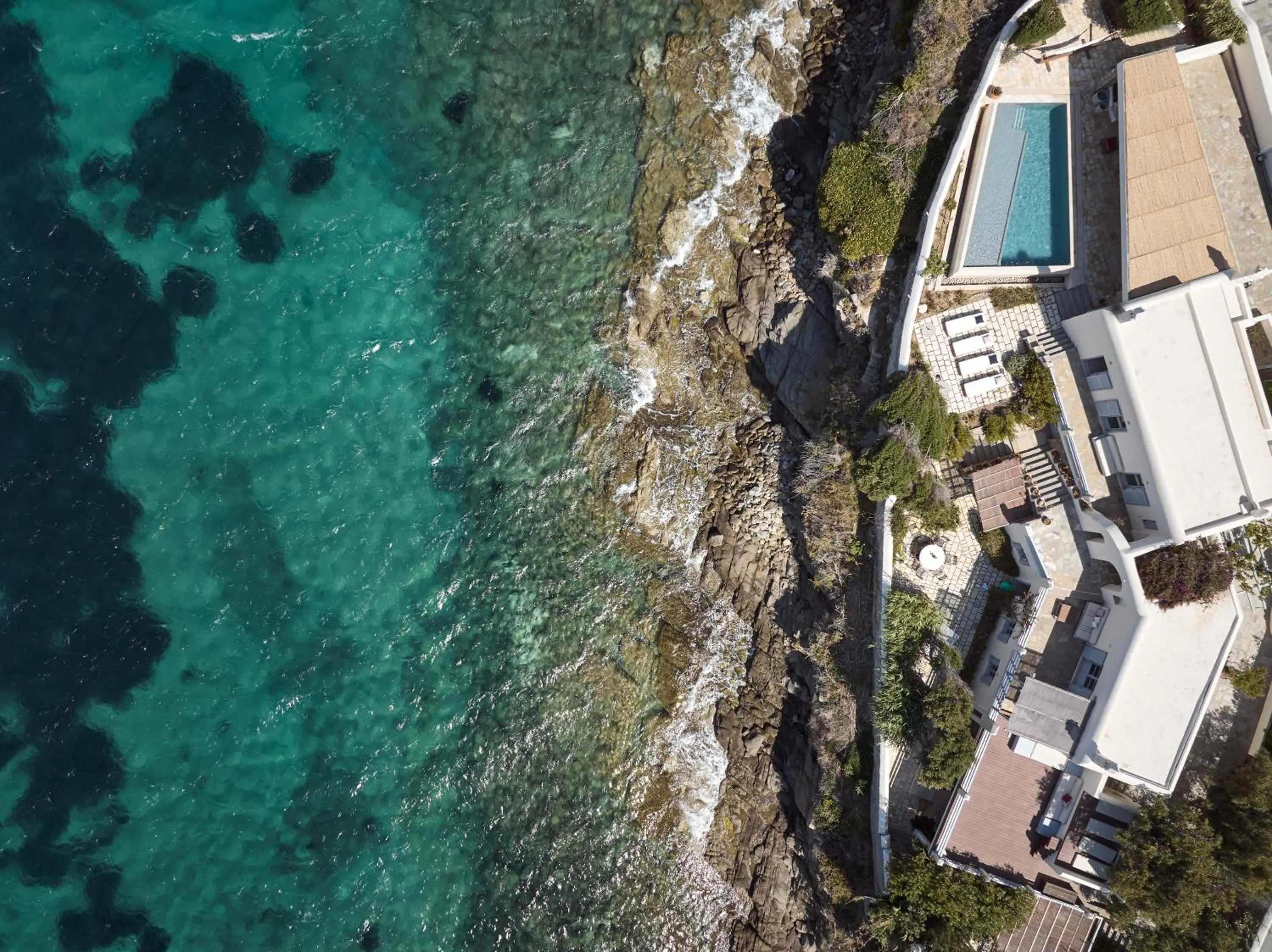 Property building in Belvedere Mykonos - Waterfront Villa & Suites - The Leading Hotels of the World