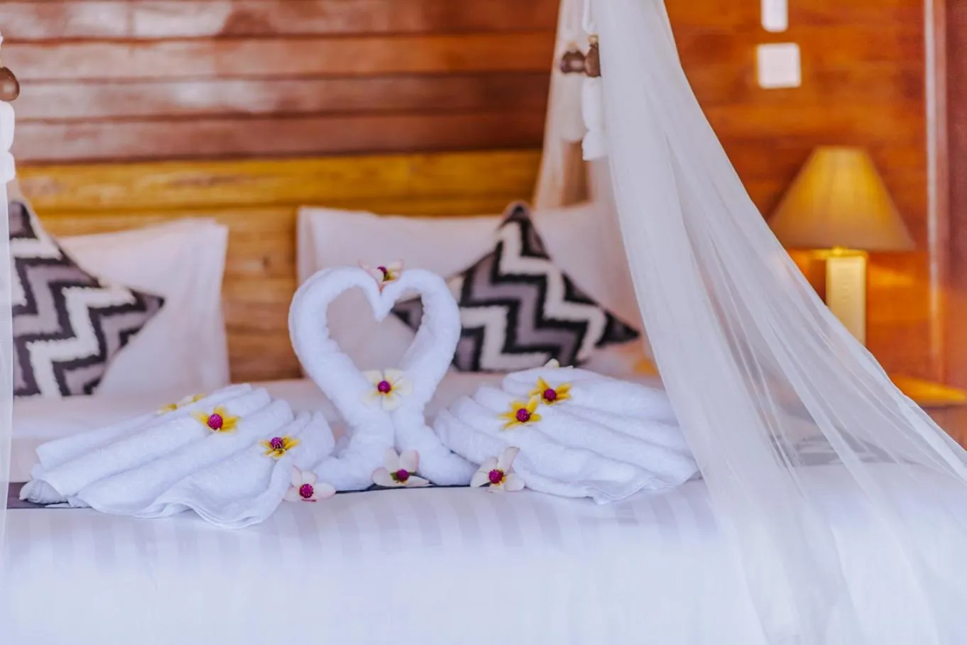 Bed in Lembongan Small Heaven Bungalow