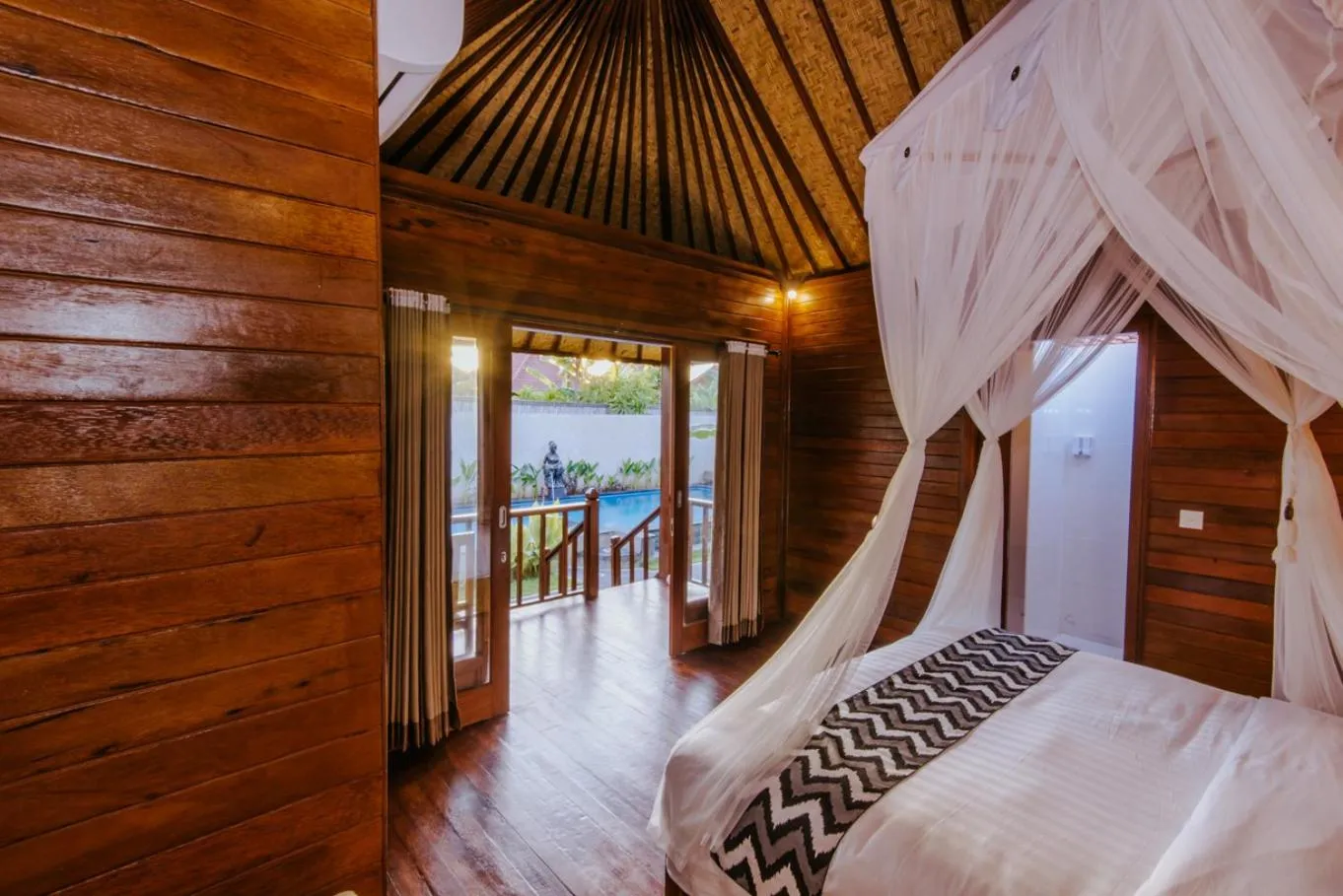Bed in Lembongan Small Heaven Bungalow