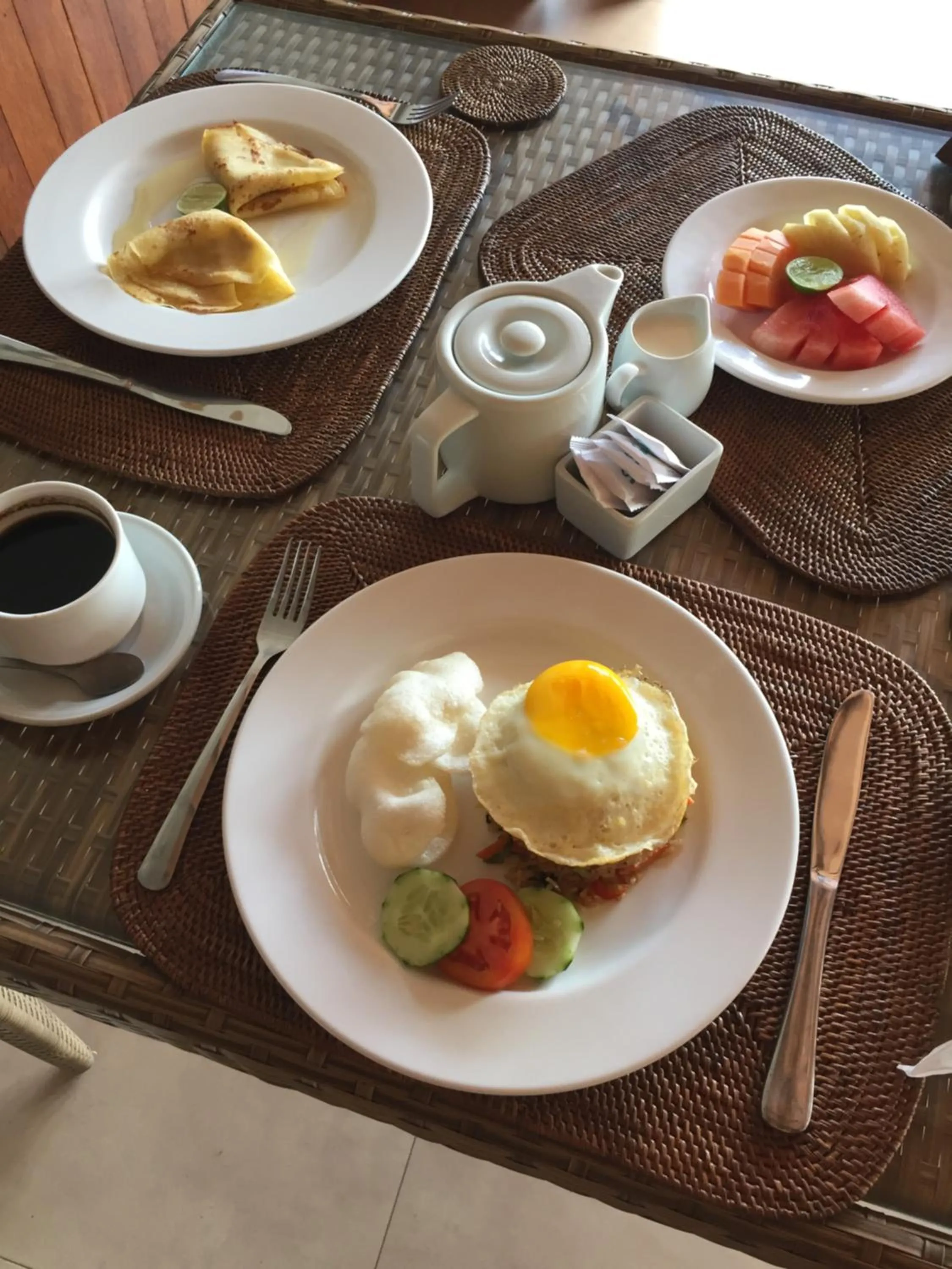 Breakfast in Lembongan Small Heaven Bungalow