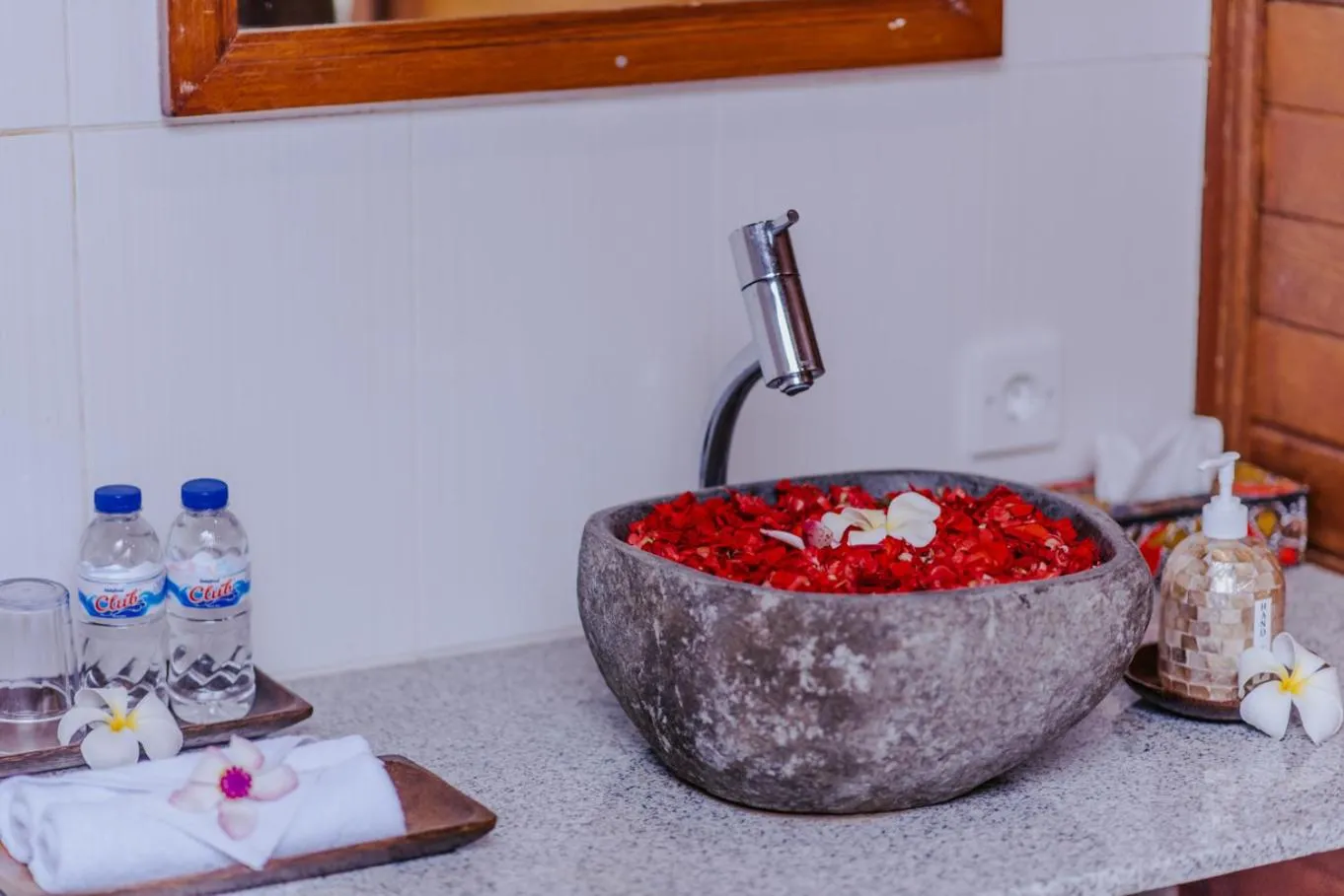 Bathroom in Lembongan Small Heaven Bungalow