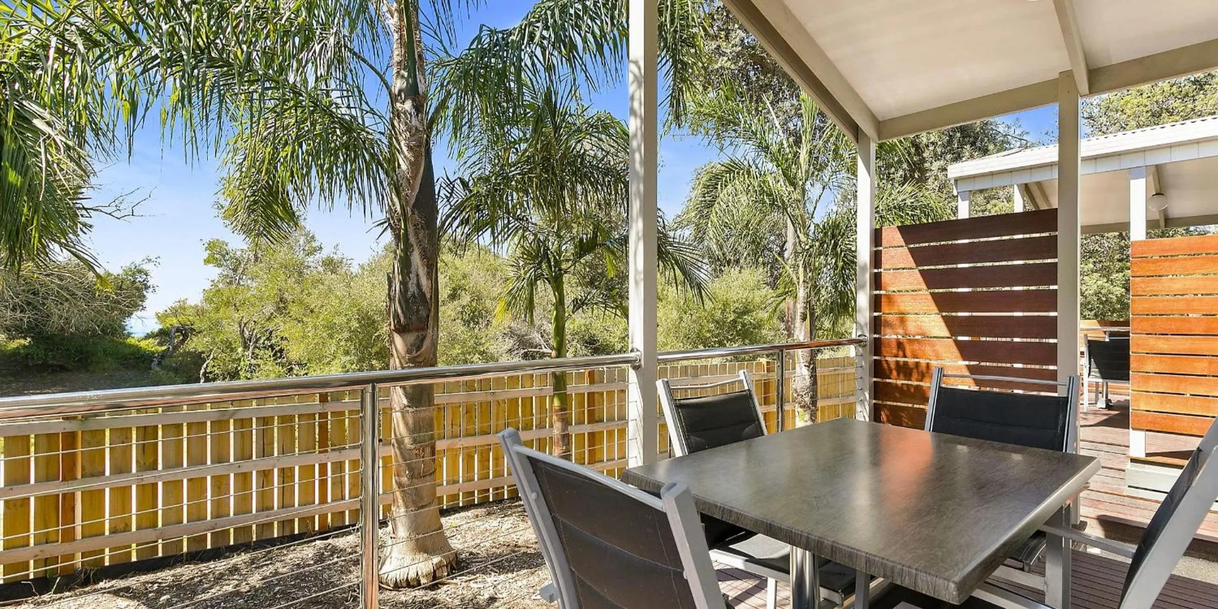 Patio in Kaloha Holiday Resort Phillip Island