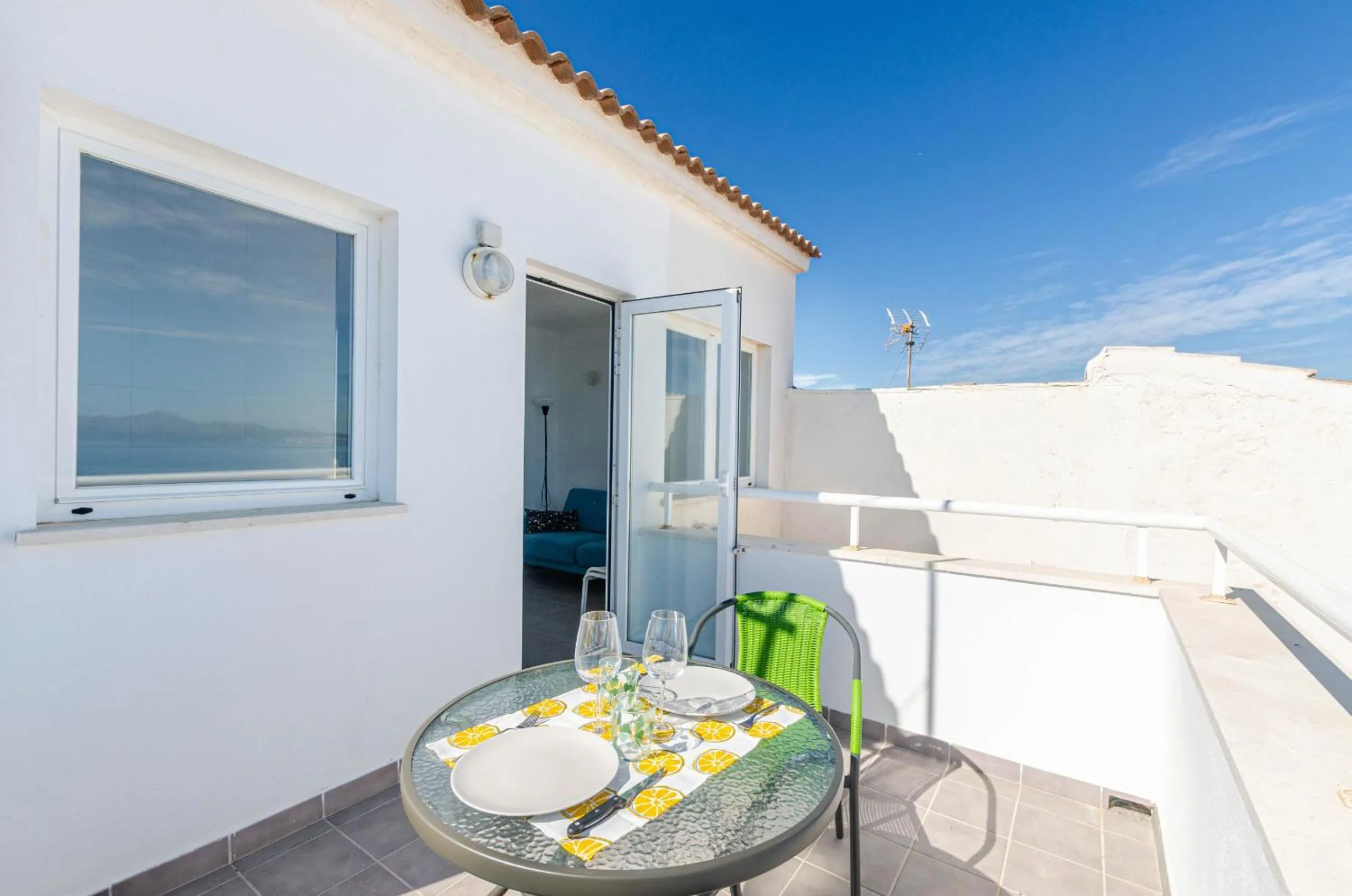 Balcony/Terrace in YourHouse Monges sea view Studio