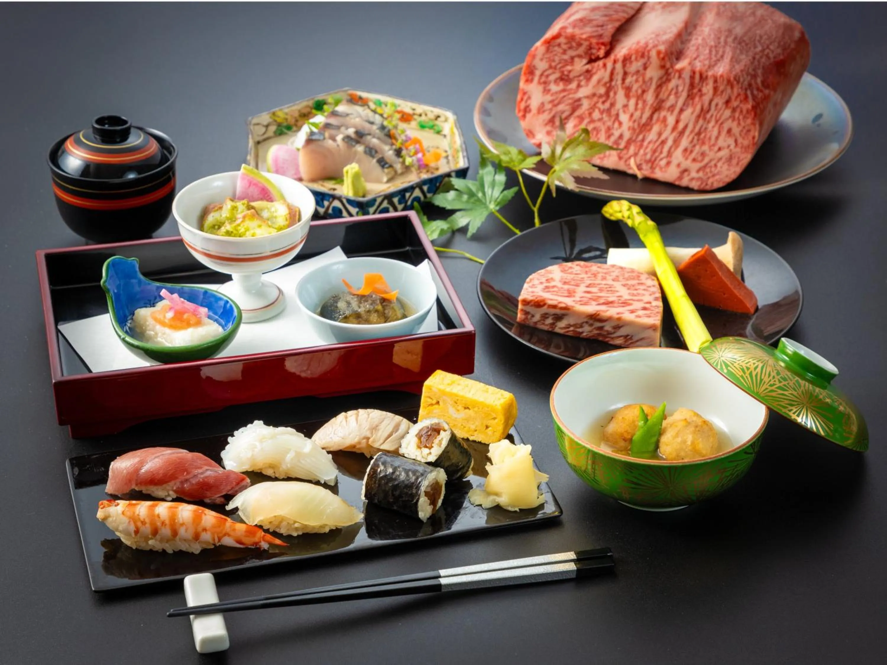 Food in Grand Prince Hotel Osaka Bay