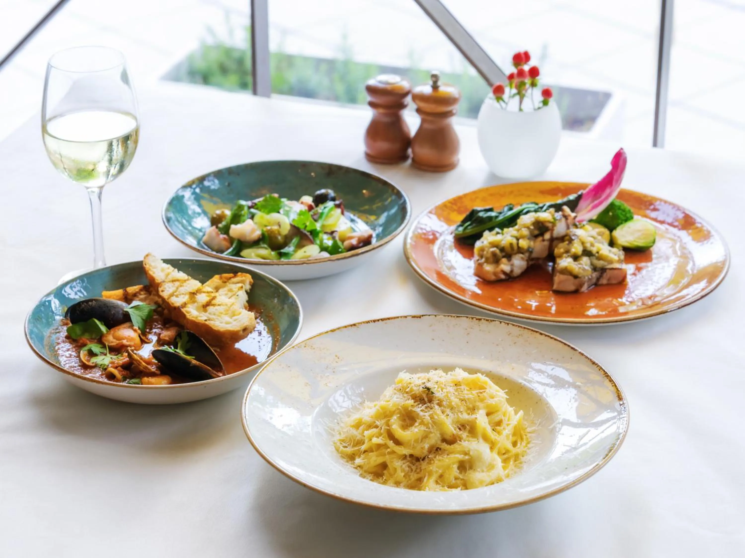 Food in Grand Prince Hotel Osaka Bay