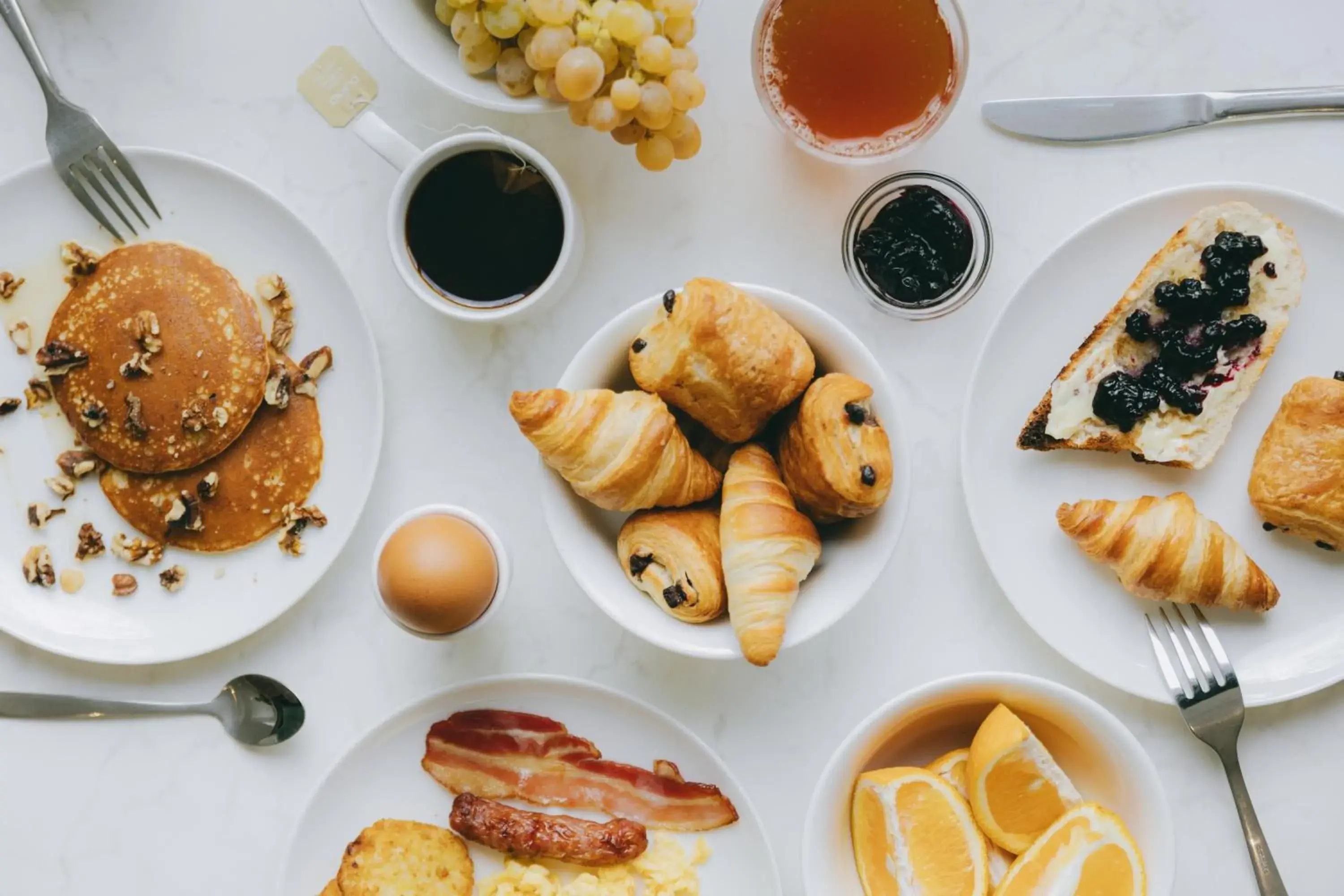 Continental breakfast in Miranove Continental breakfast in Miranove