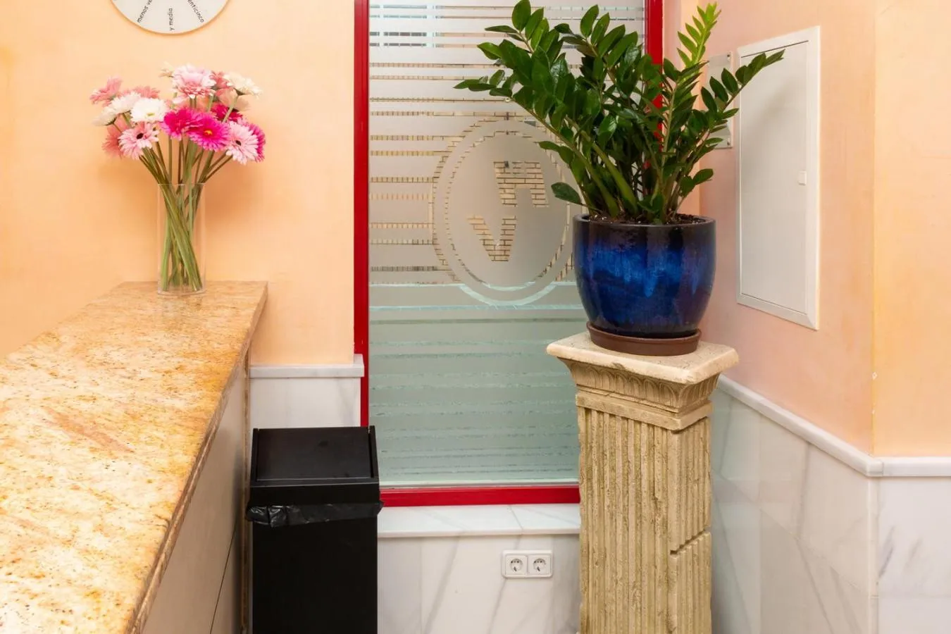 Lobby or reception in Hostal Viky