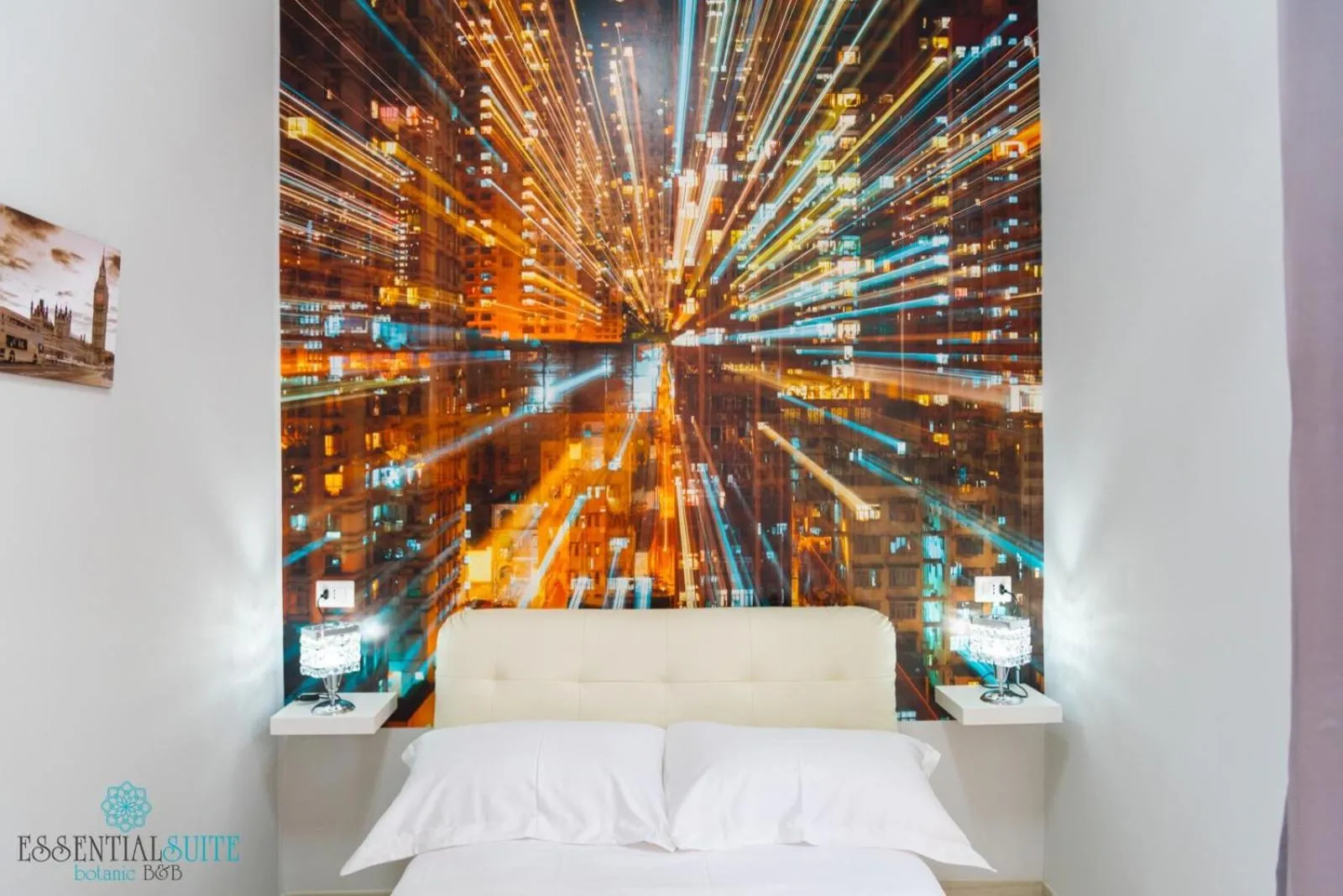 Bed in Essential Suite B&B Botanic