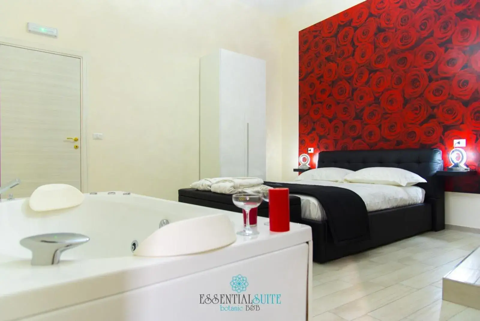 Bed in Essential Suite B&B Botanic Bed in Essential Suite B&B Botanic