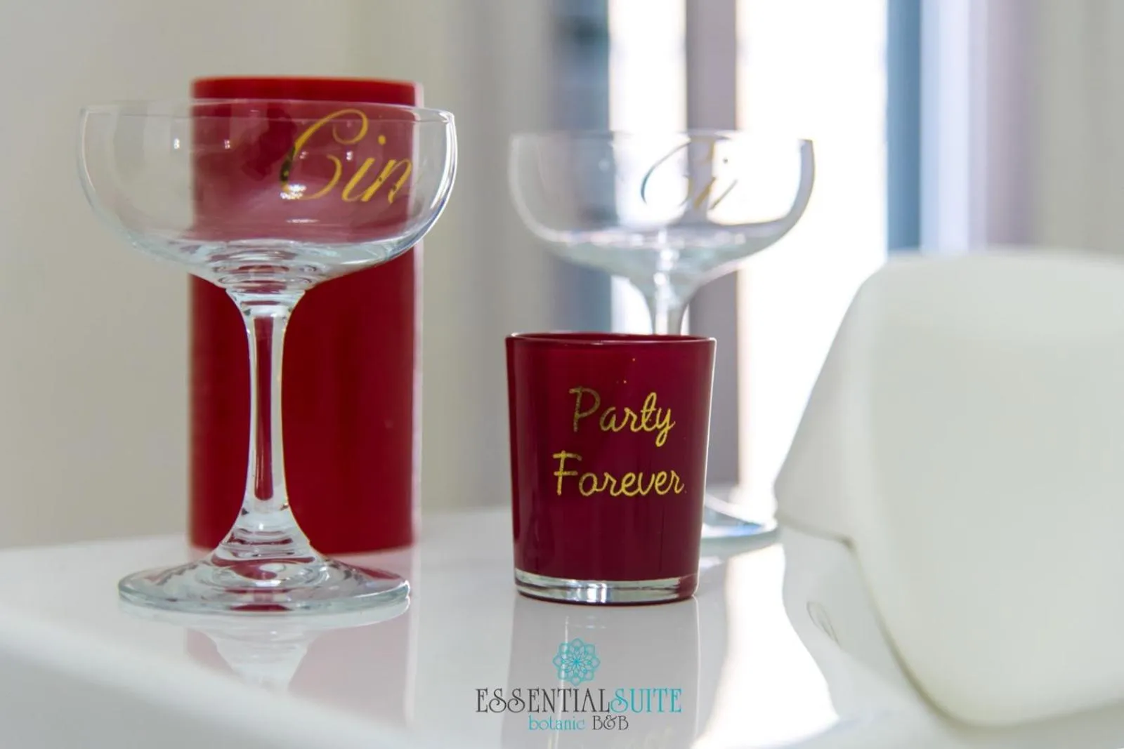 Text overlay in Essential Suite B&B Botanic