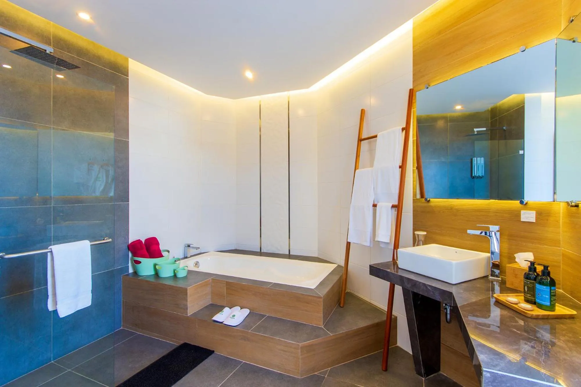 Bathroom in Hotel Acacia