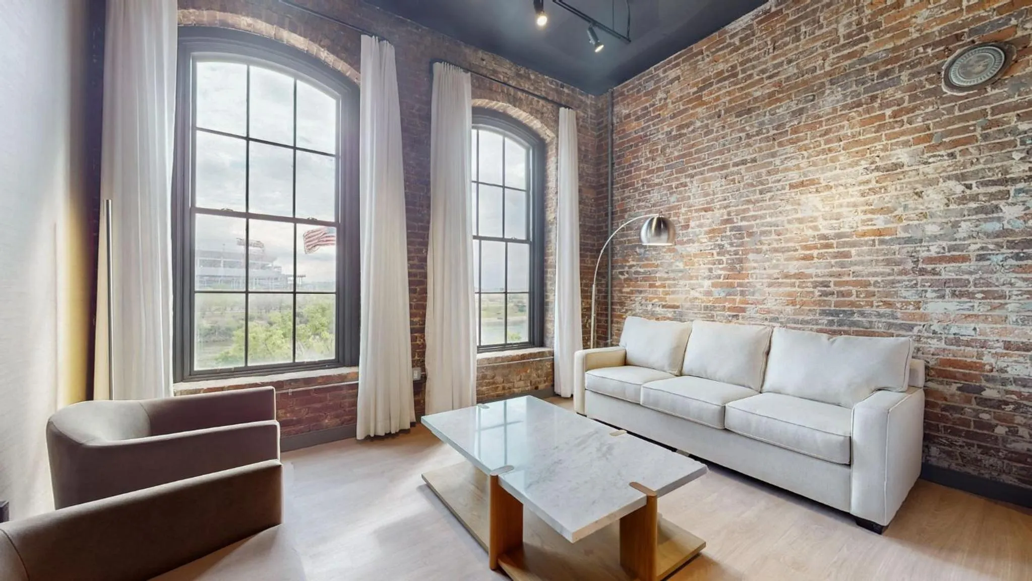 Seating area in Studio 154 Hotel