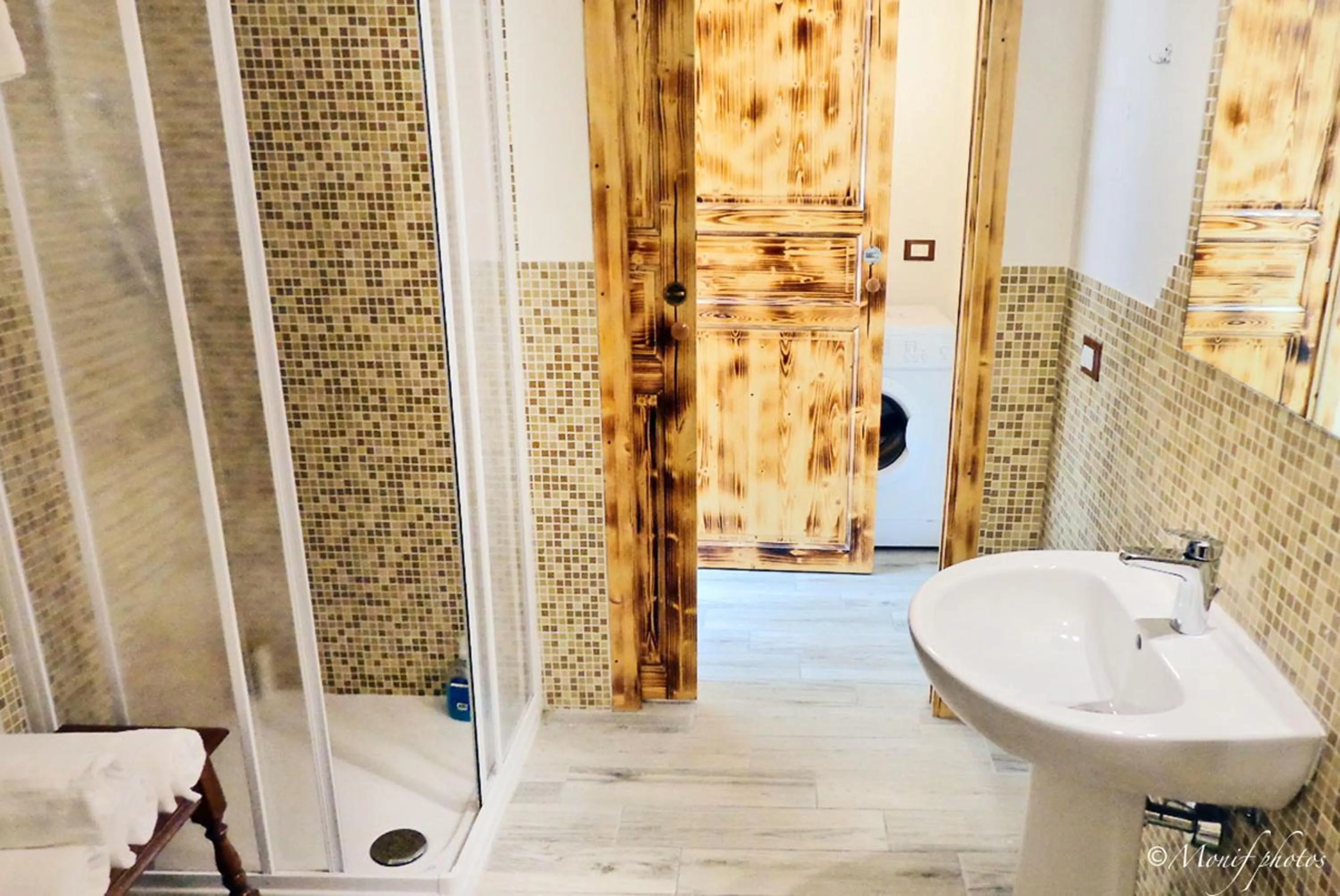 Bathroom in Alloggi al Verdi