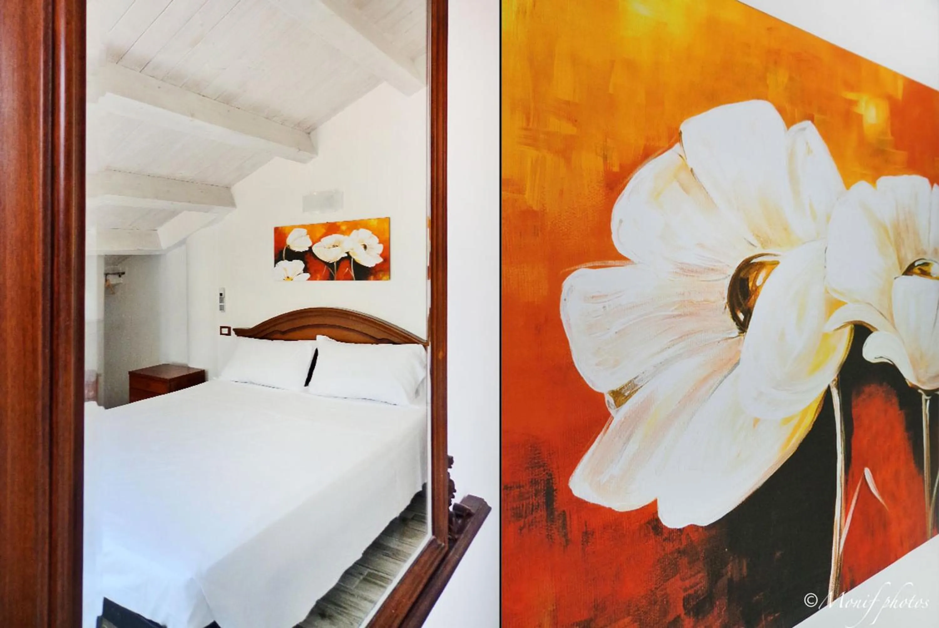 Bed in Alloggi al Verdi