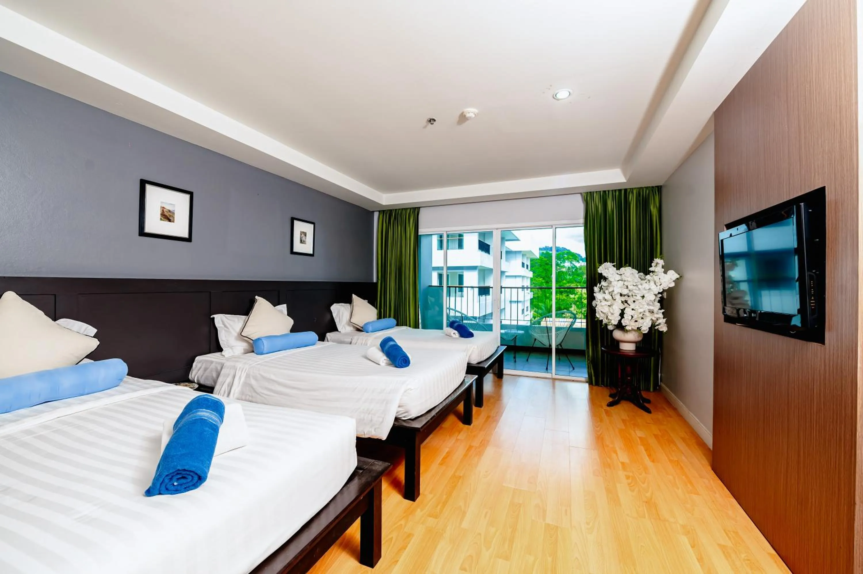 Bed in Casa Del M Patong Phuket - Newly Renovated