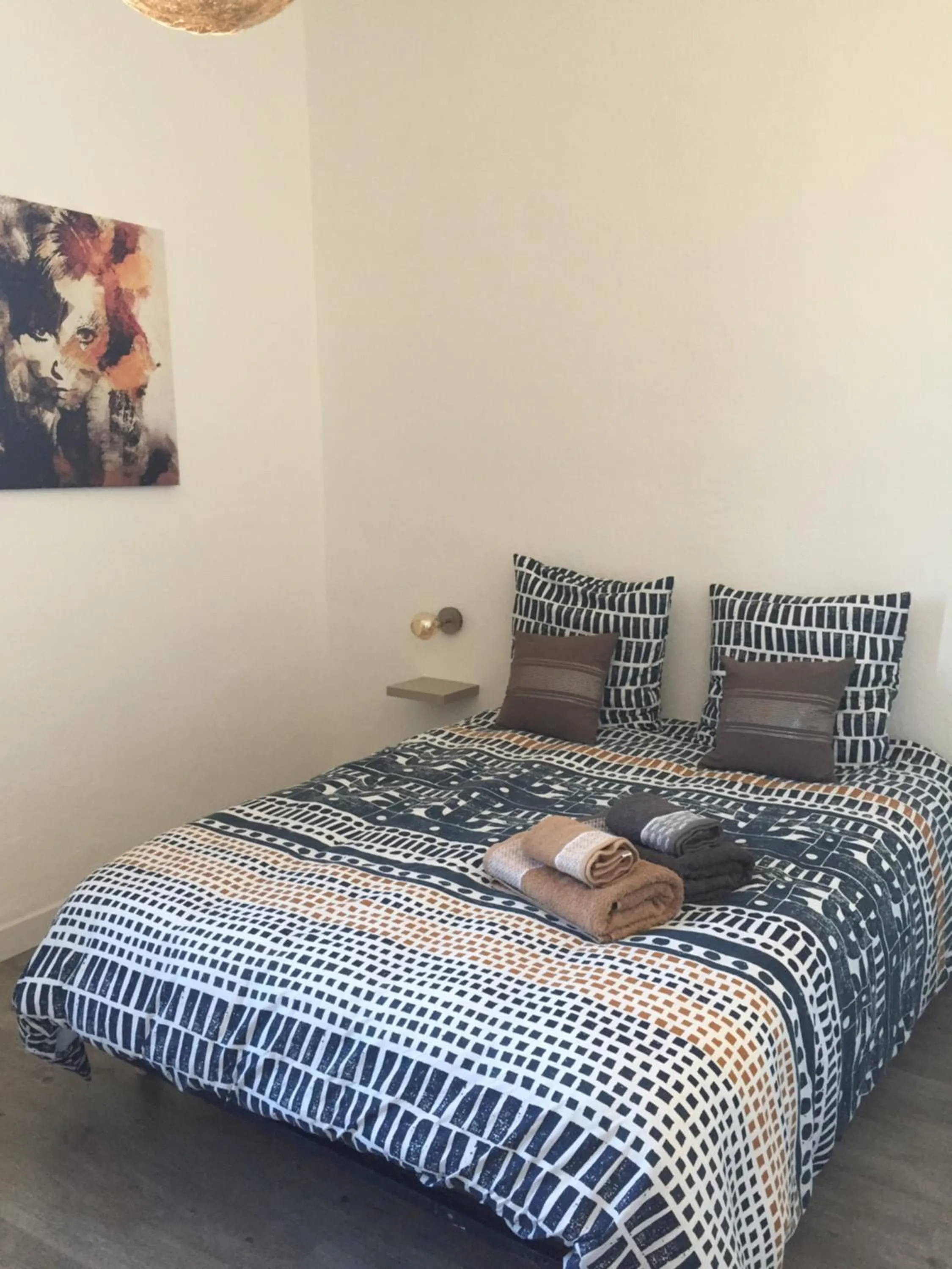 Bed in chateau fourclins