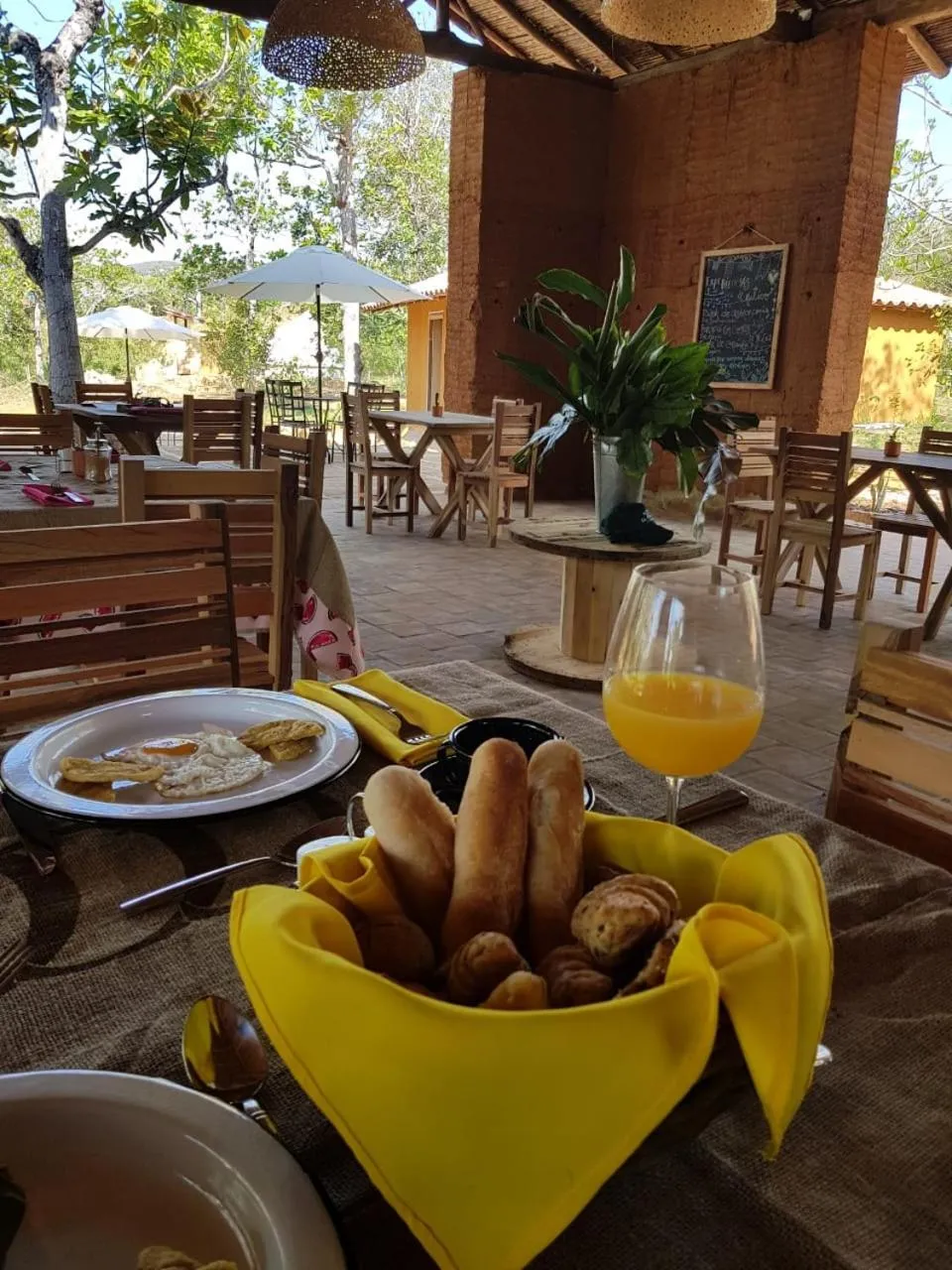 Breakfast in Nativo Eco-Hotel Barichara