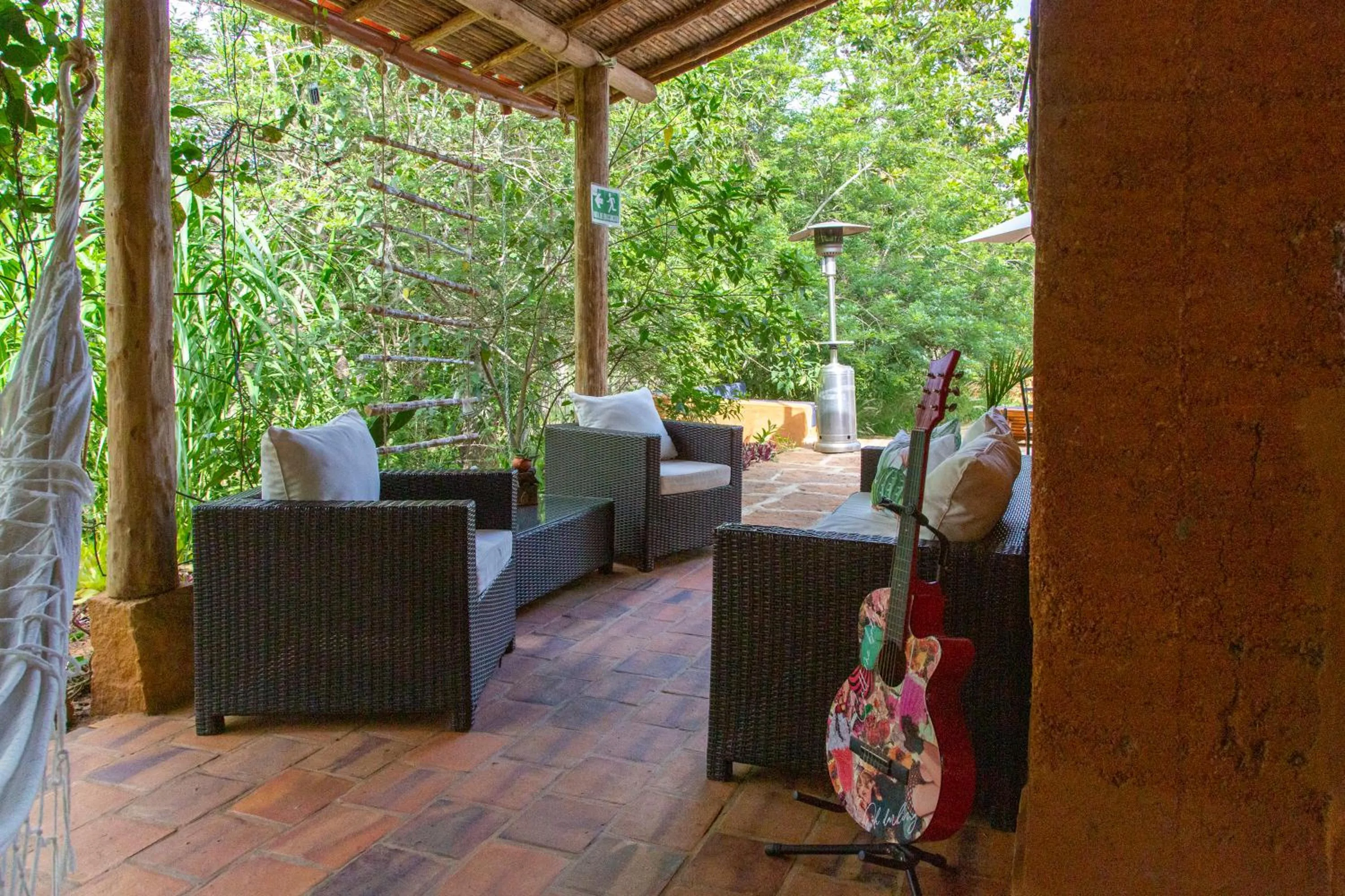 Lobby or reception in Nativo Eco-Hotel Barichara