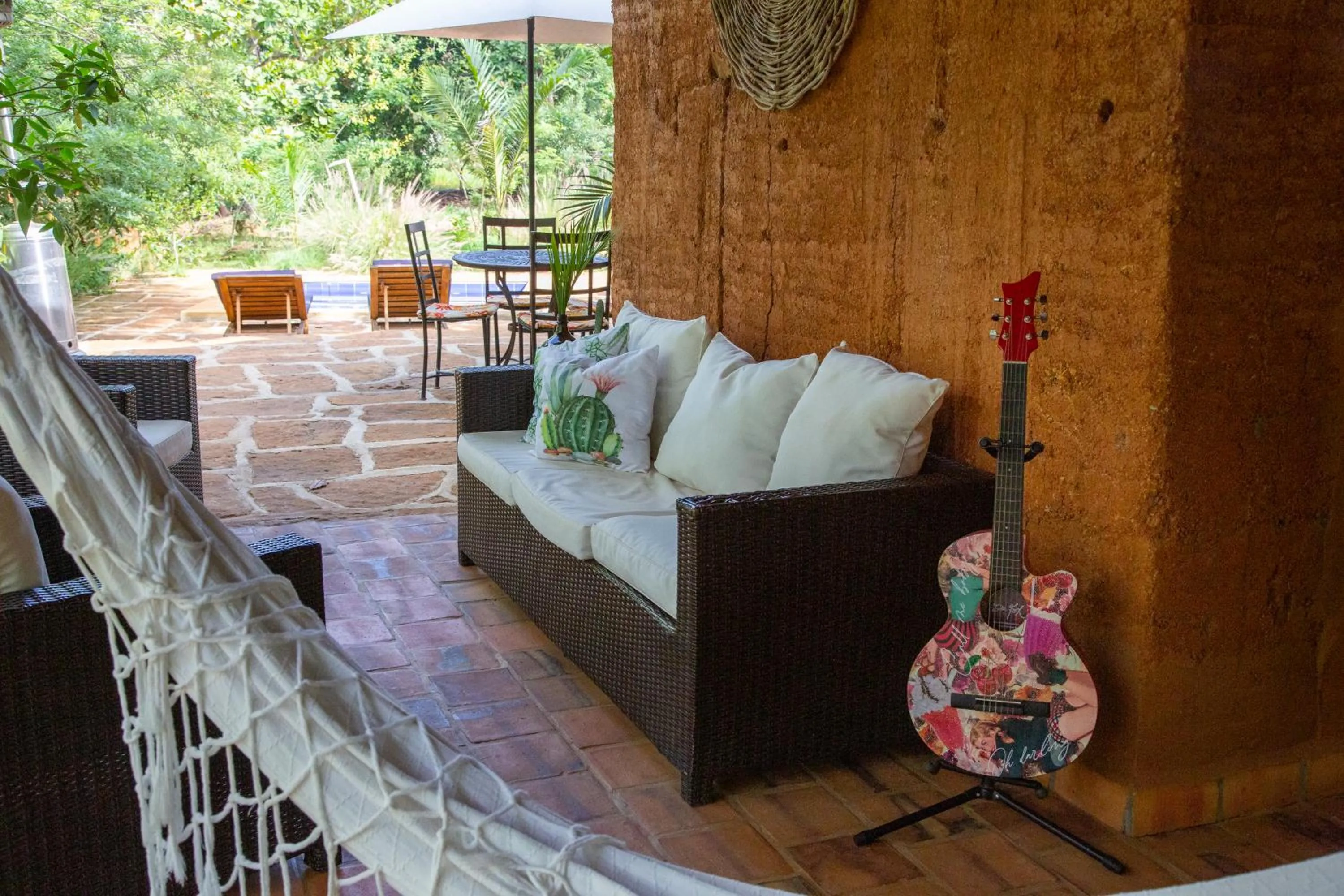 Lobby or reception in Nativo Eco-Hotel Barichara