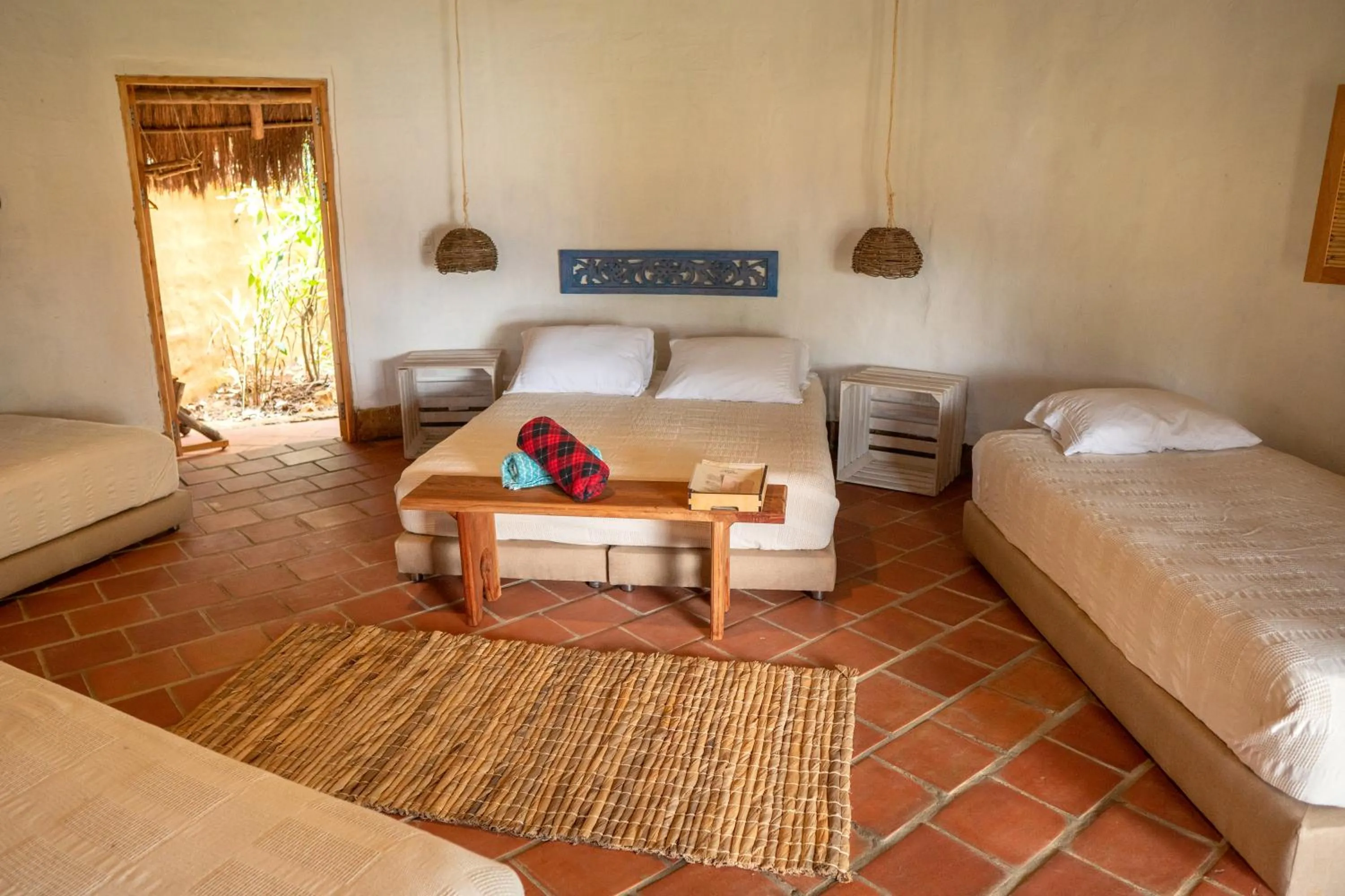 Bedroom, Bed in Nativo Eco-Hotel Barichara