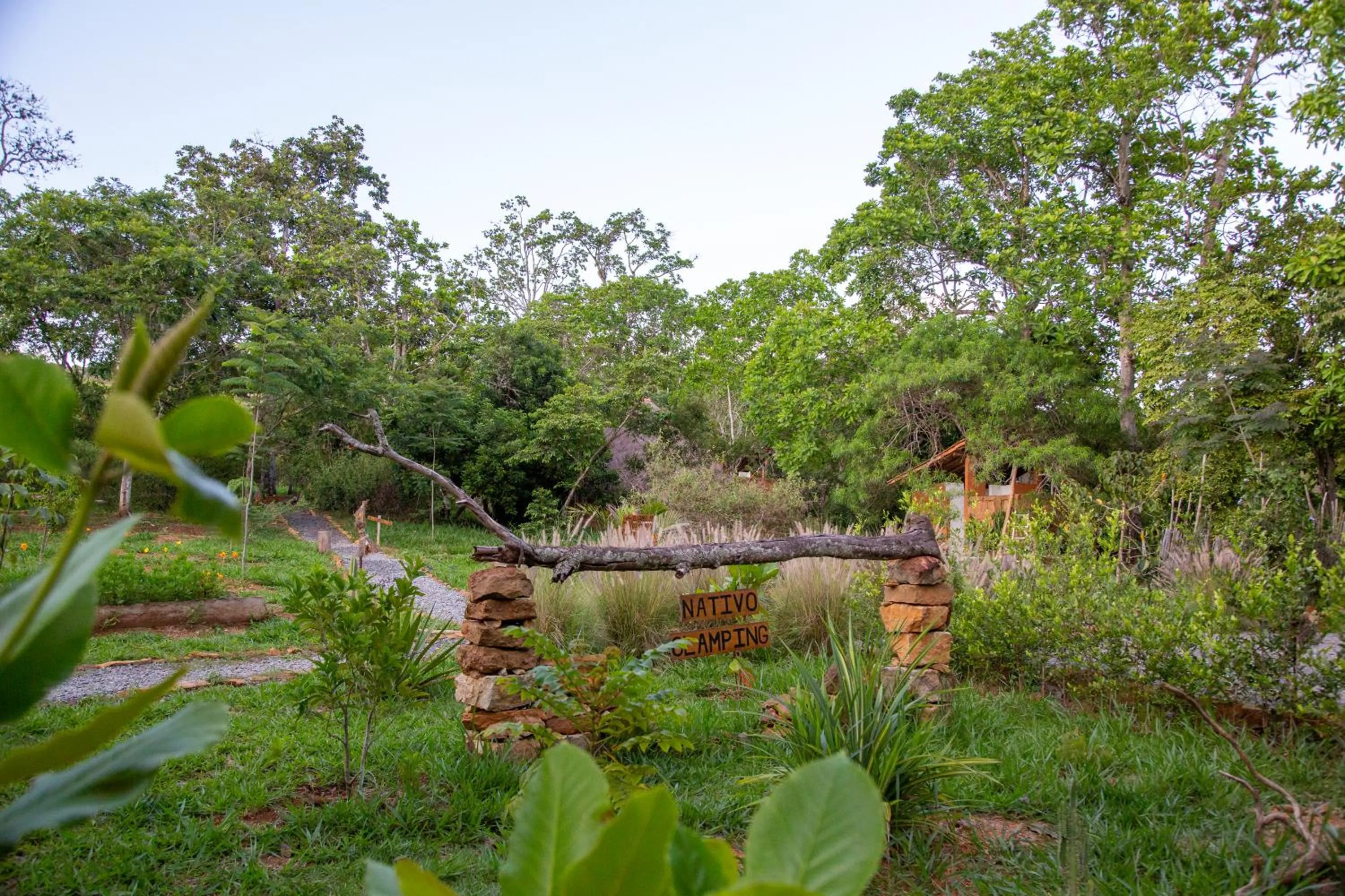 Facade/entrance in Nativo Eco-Hotel Barichara